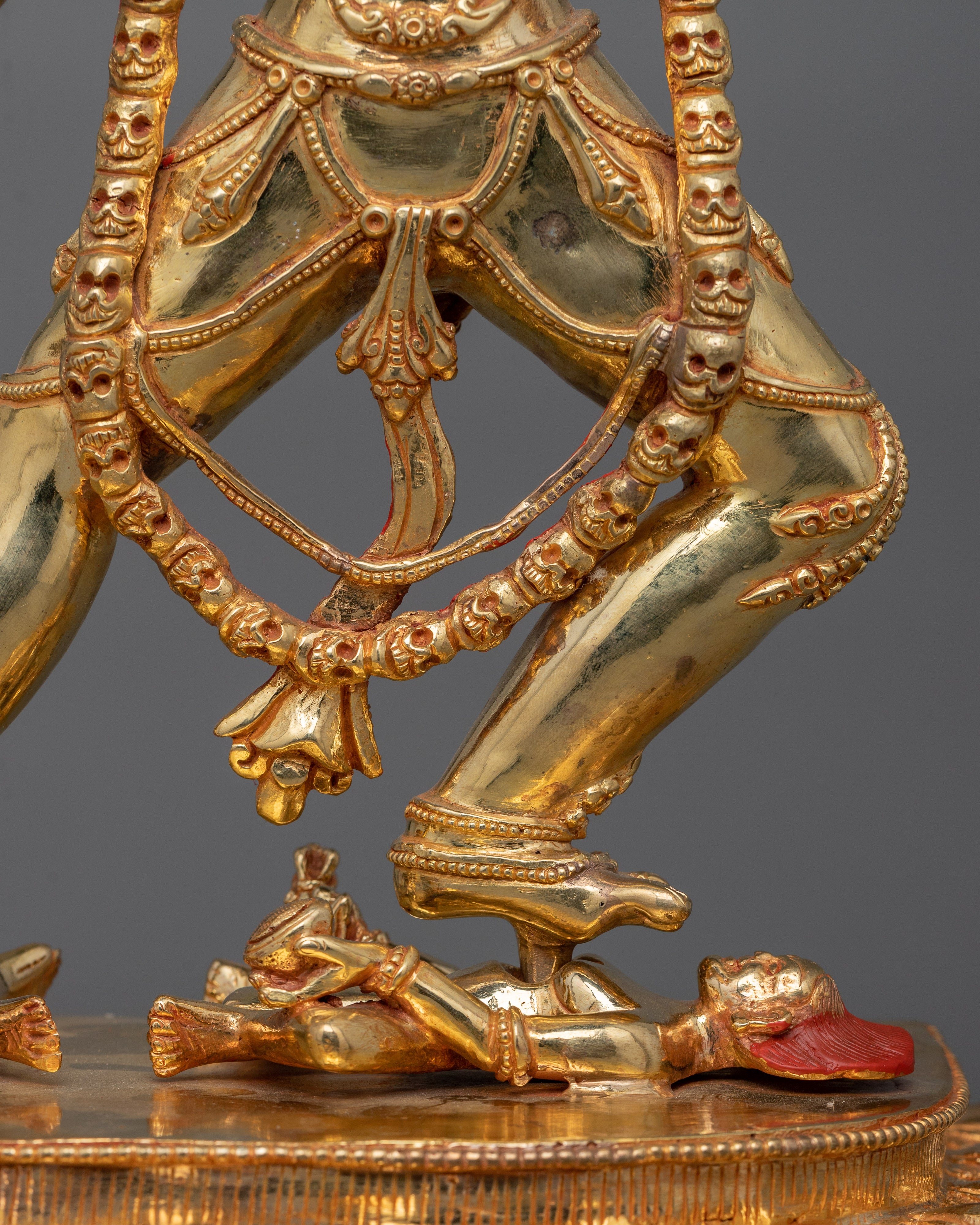 Female Buddha Tantric Deity Vajrayogini Sculpture | The Powerful Divine Red Dakini