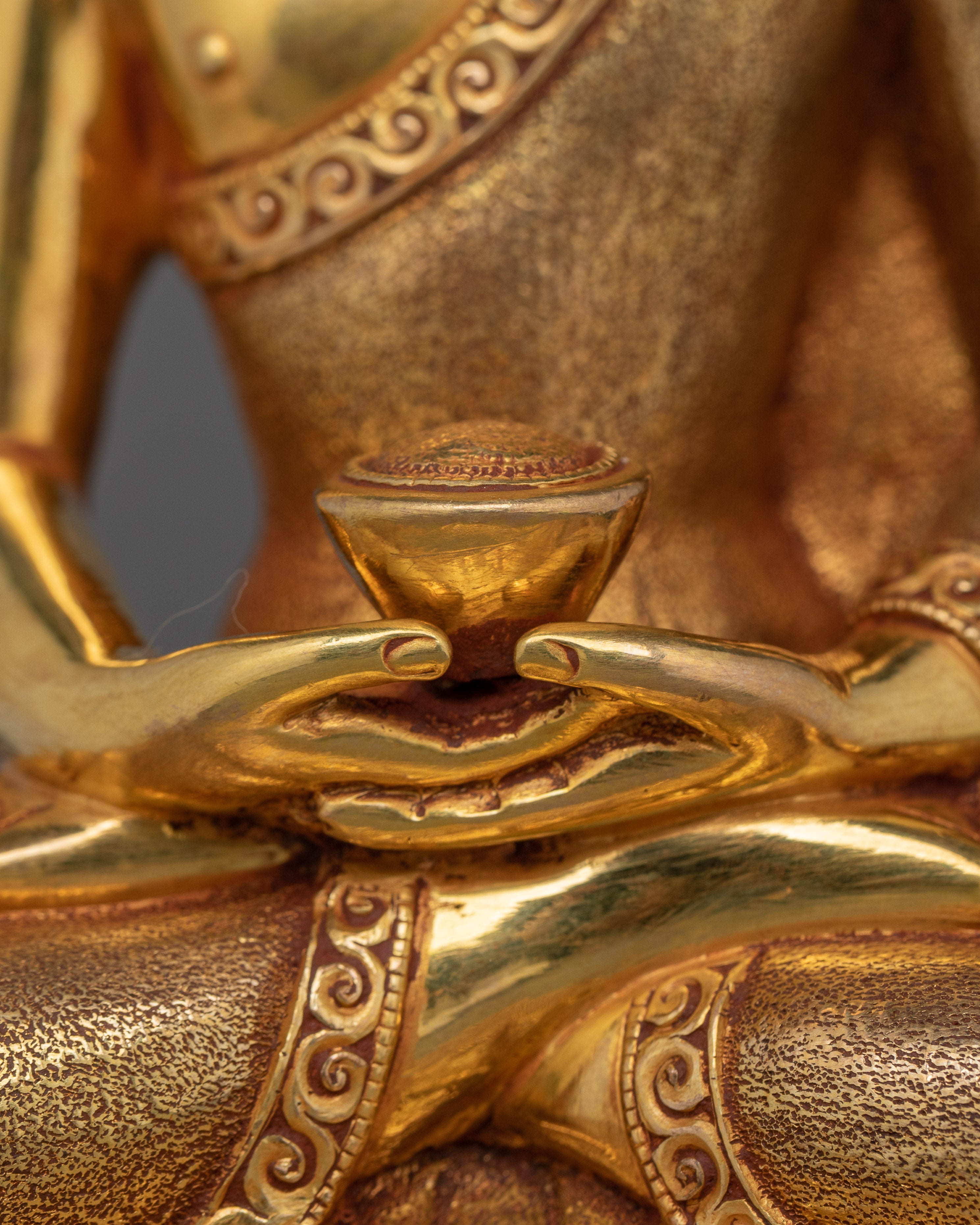 Meditation Buddha Amitabha Sculpture | Spiritual Peaceful Home Decor