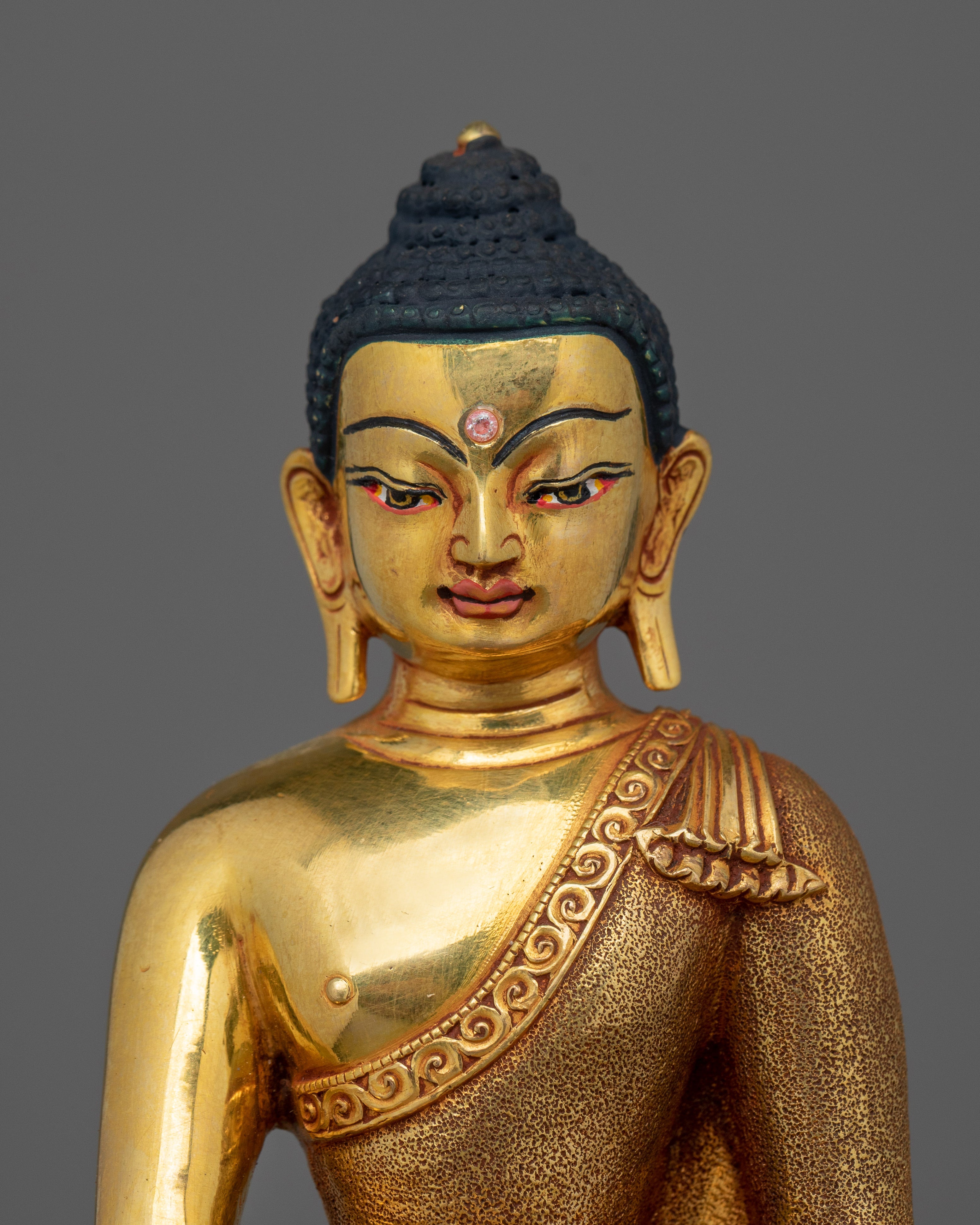 Peaceful Historical Buddha Shakyamuni Statue | The Enlightened Being