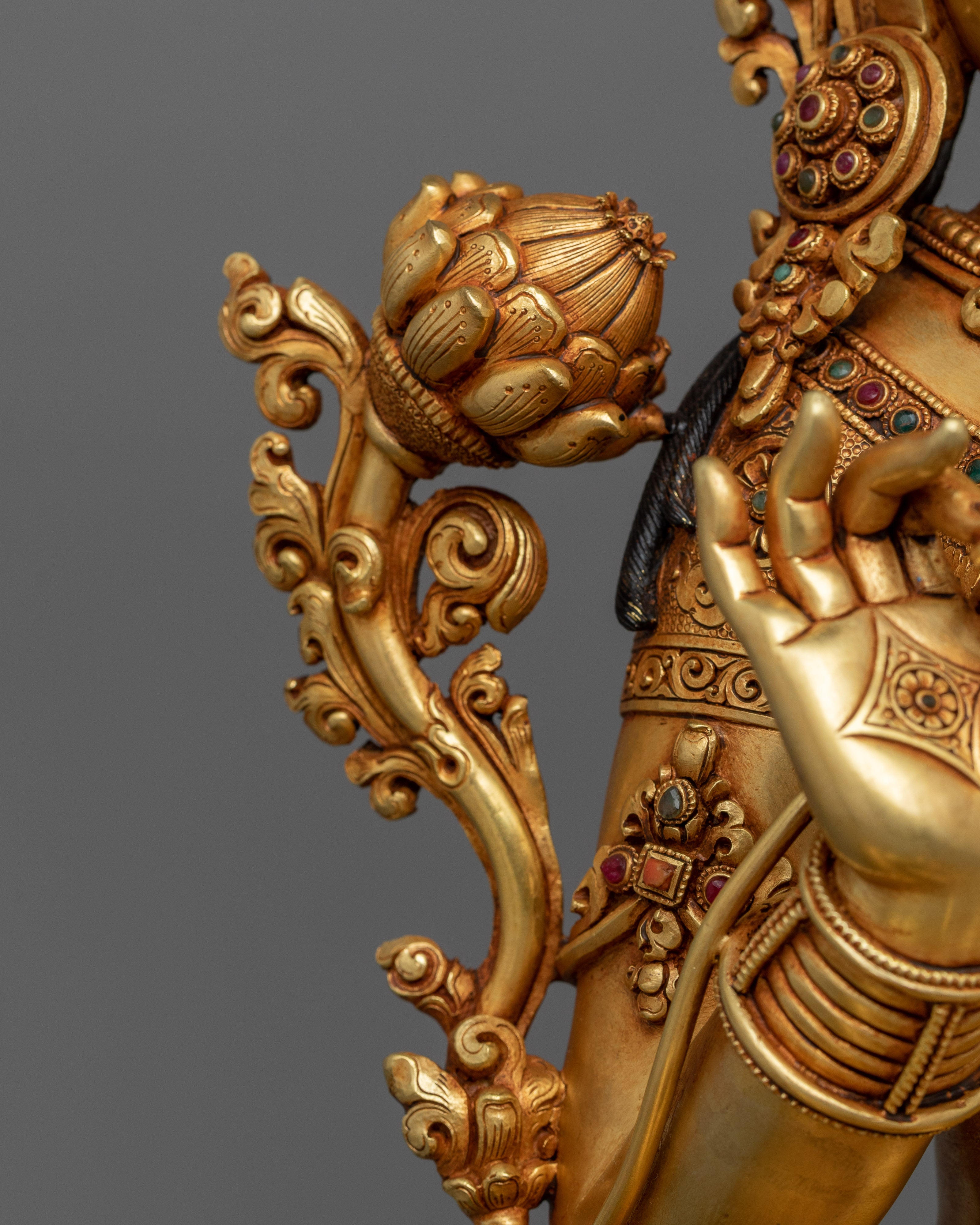 Guardian Green Tara Spiritual Statue | Available for Commission