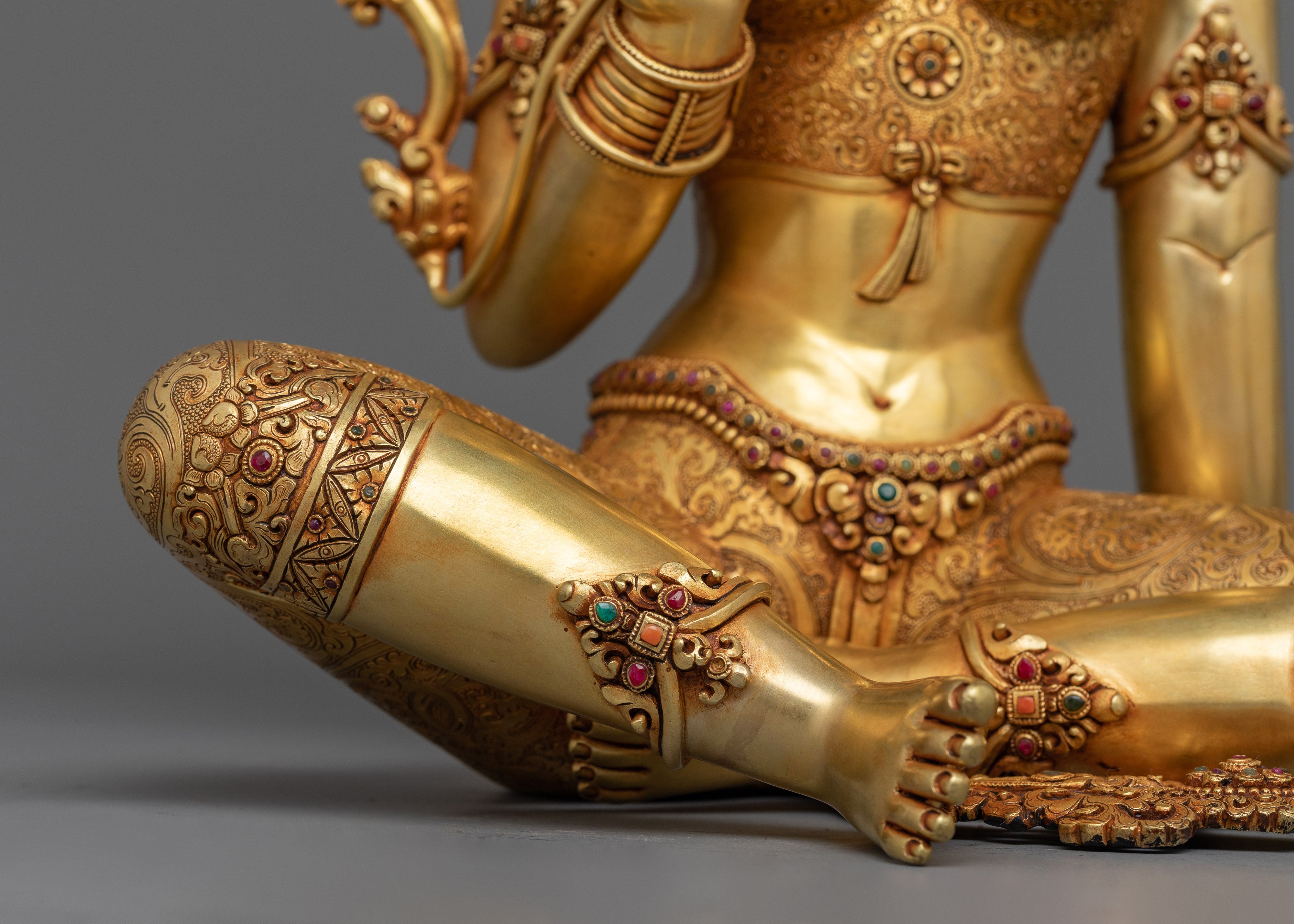 Guardian Green Tara Spiritual Statue | Available for Commission