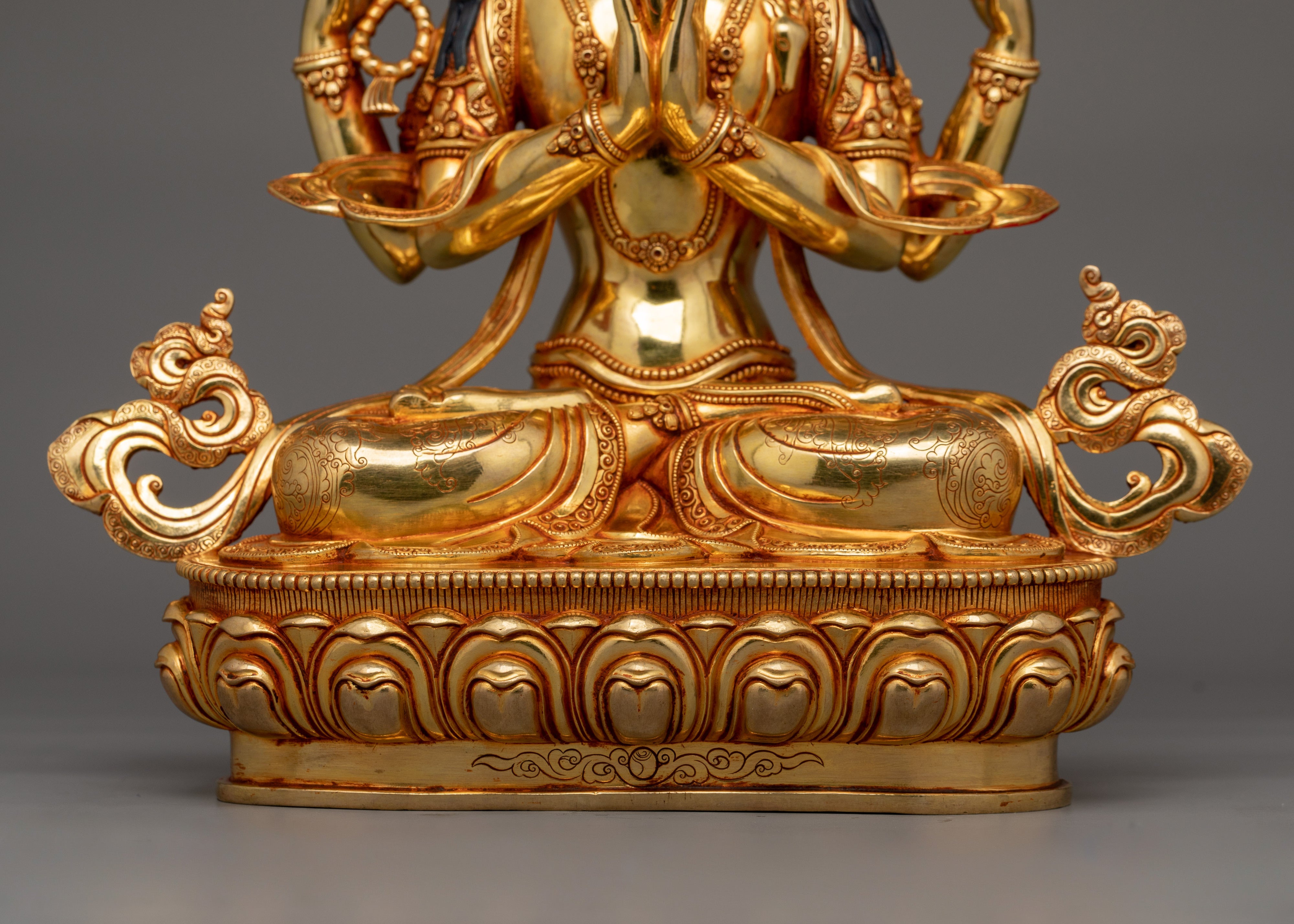 Chenrezig Bodhisattva of Boundless Compassion Statue | Symbol of Universal Love