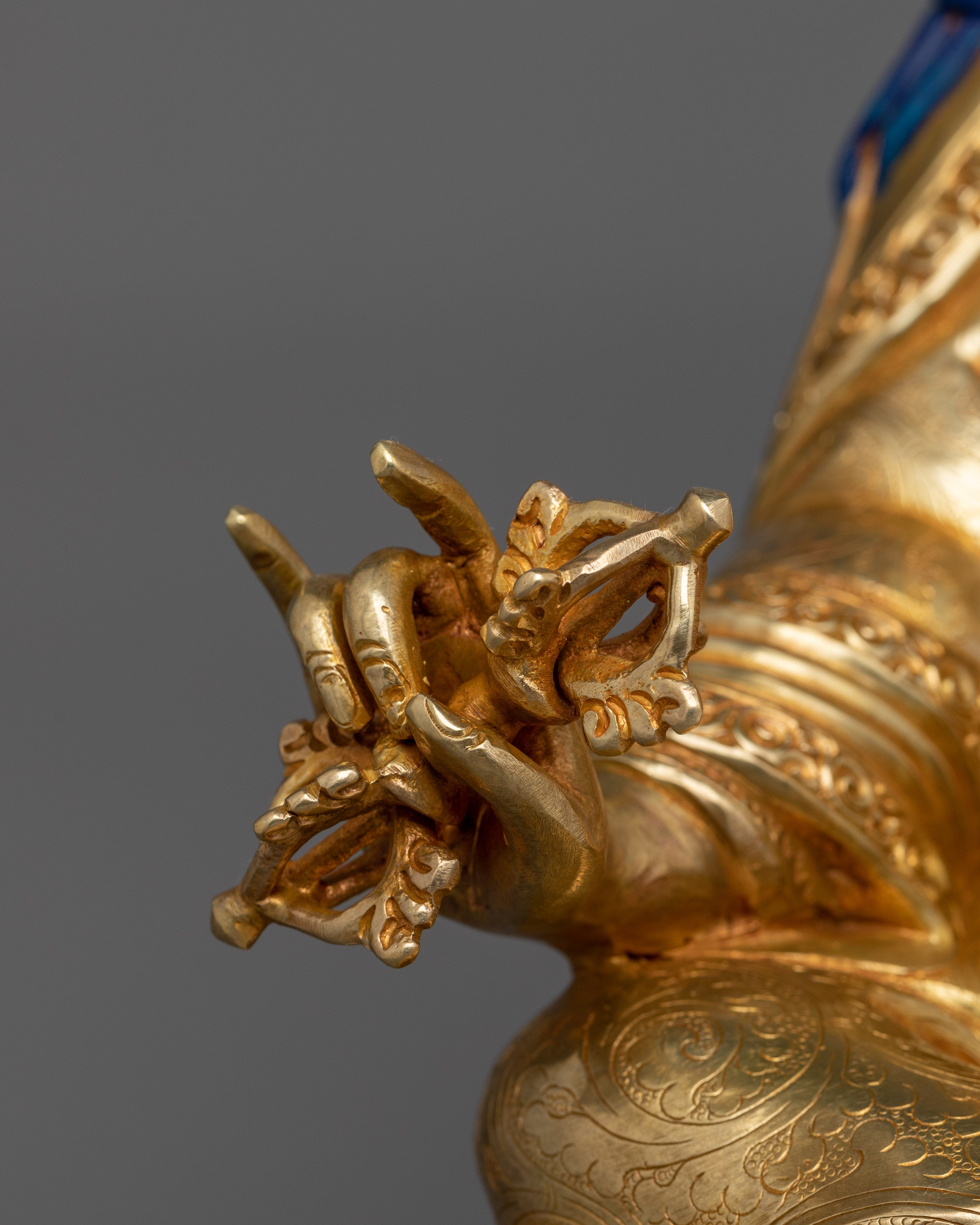 Guru Rinpoche Vajra Master Buddhist Himalayan Figurine | Guru Padmasambhava for Rituals