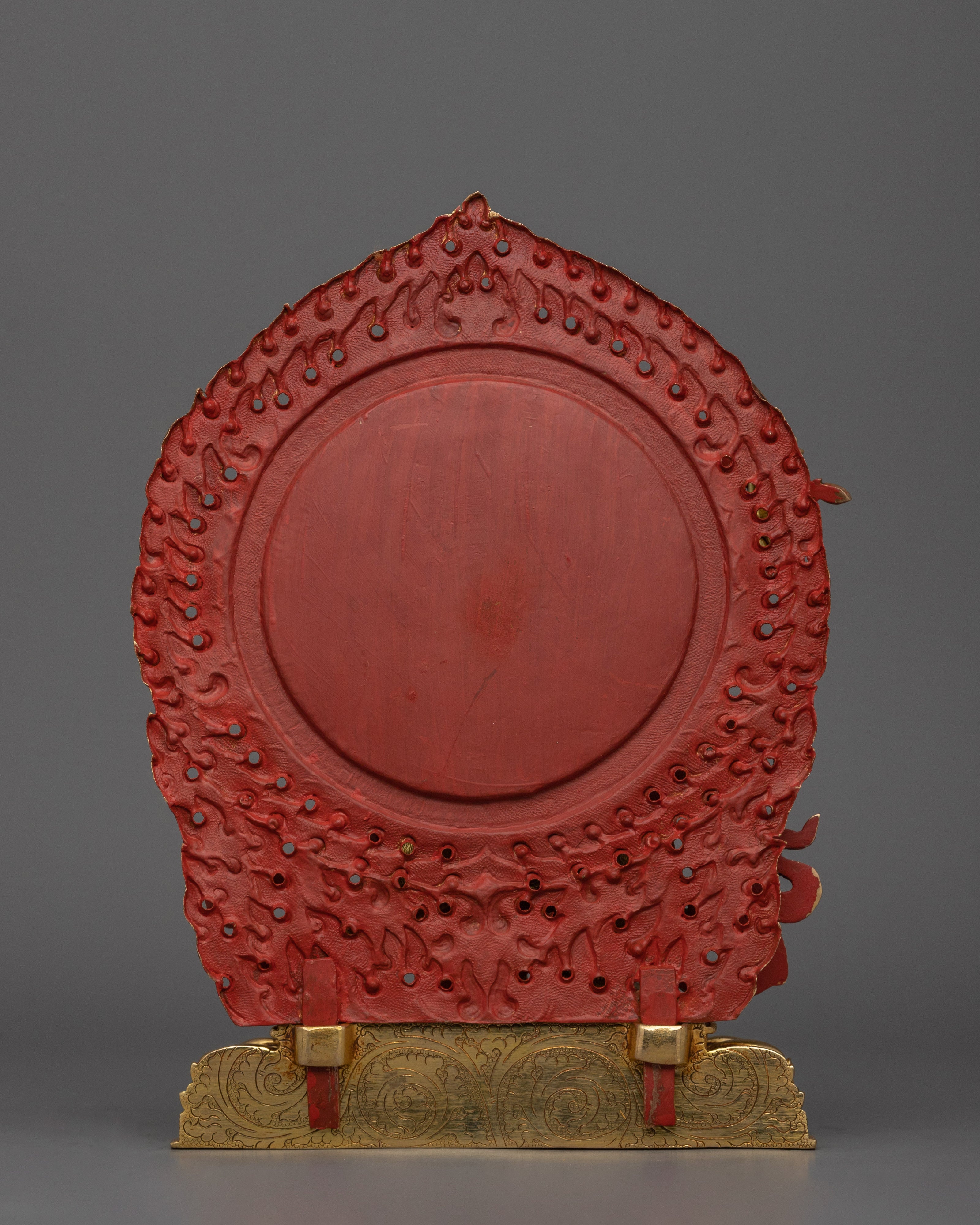 Fierce Protector Black Manjushri Sculpture | Representation of Wrathful Enlightenment