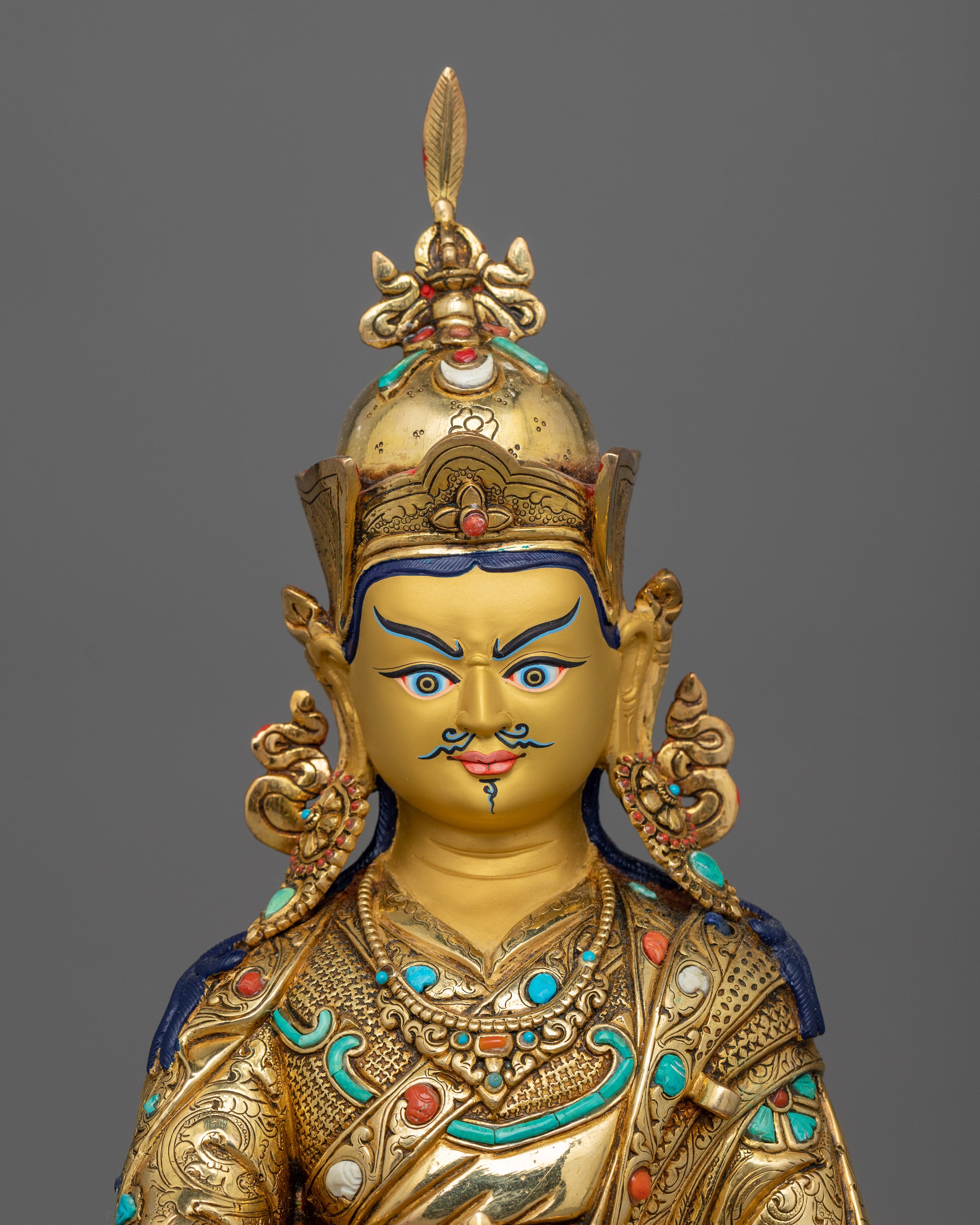 The Second Buddha Padmasambhava Sculpture | Himalayan Guru Rinpoche Statue