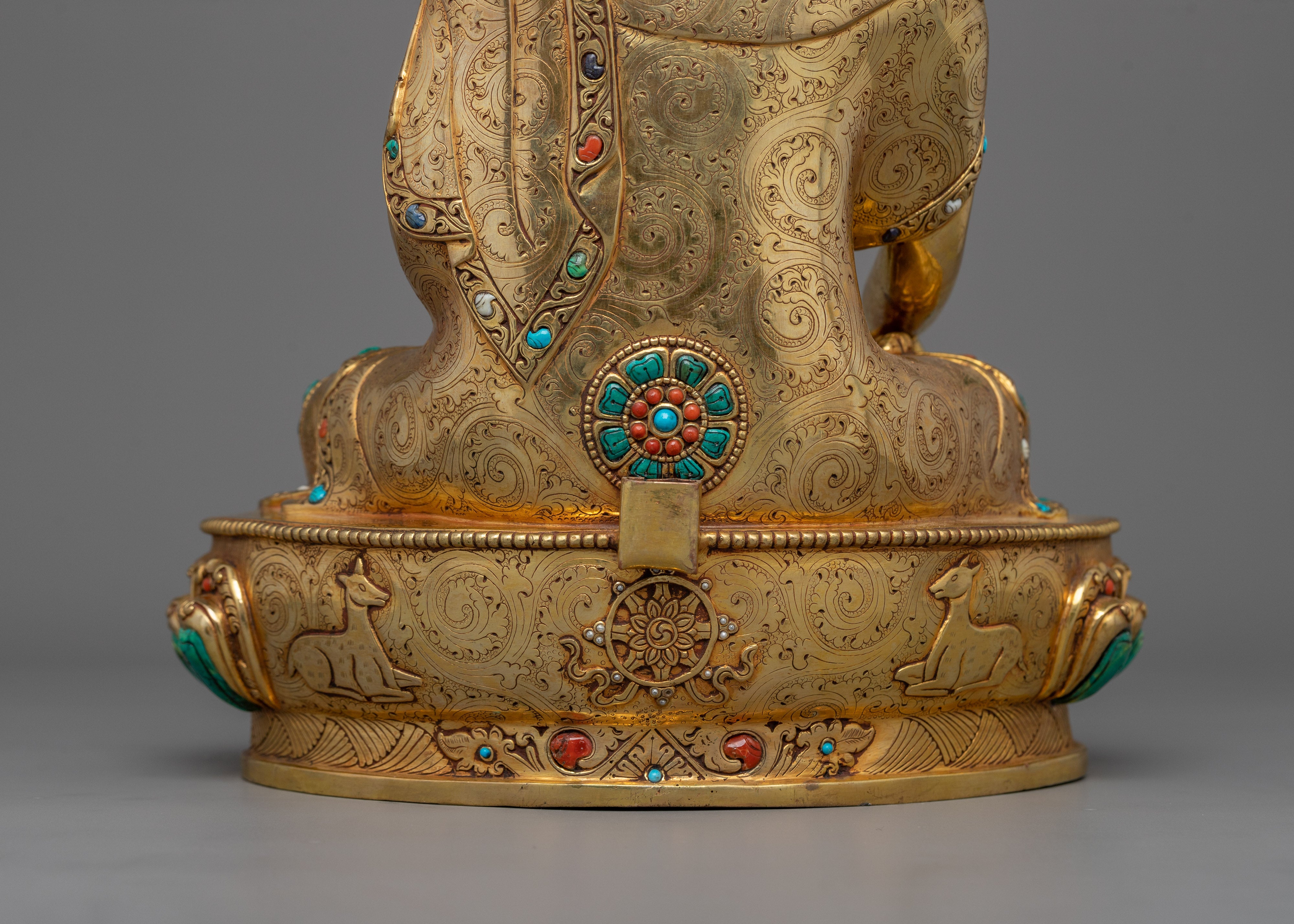 Spiritual Shakyamuni Buddha With Halo | Symbol of mindfulness practice