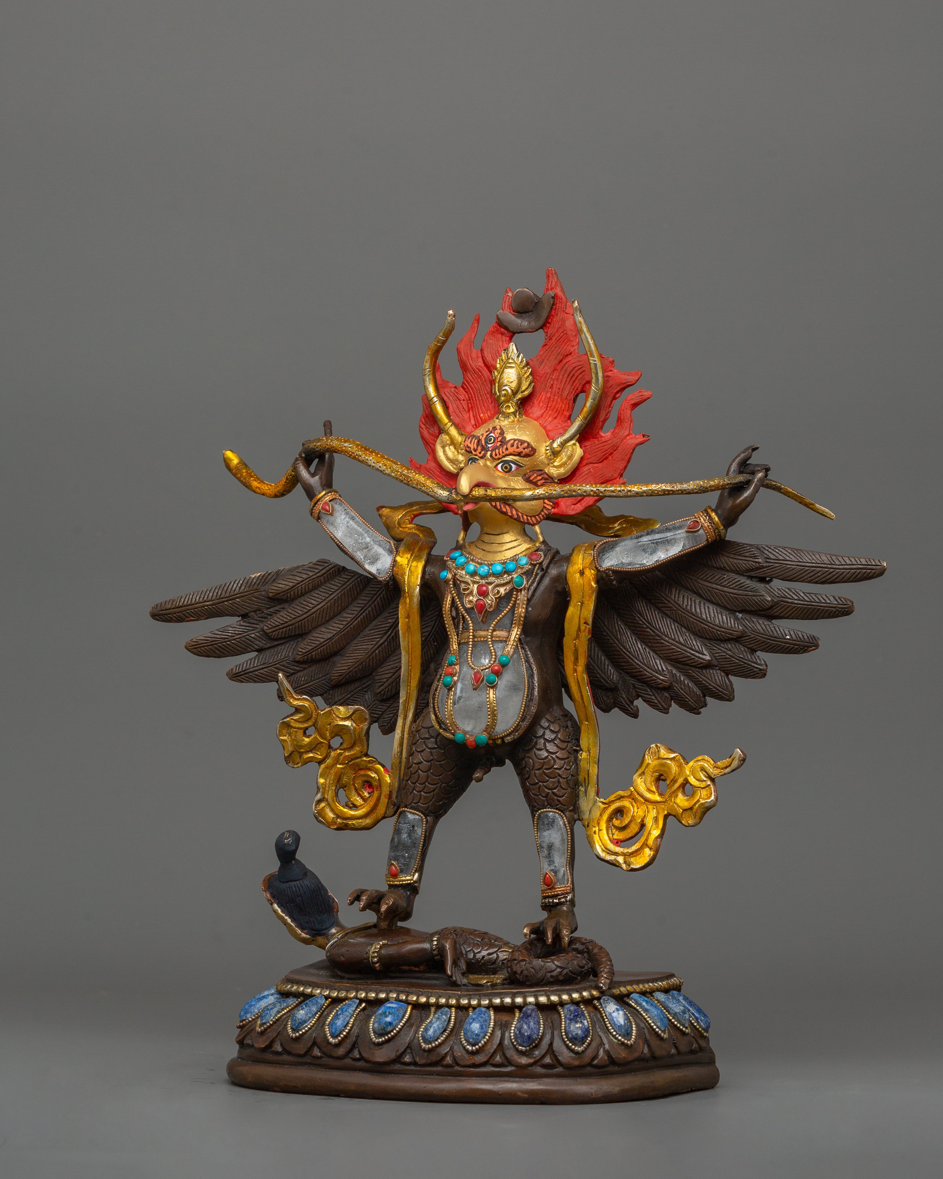 Divine bird Garuda Statue | Tibetan Sacred Art