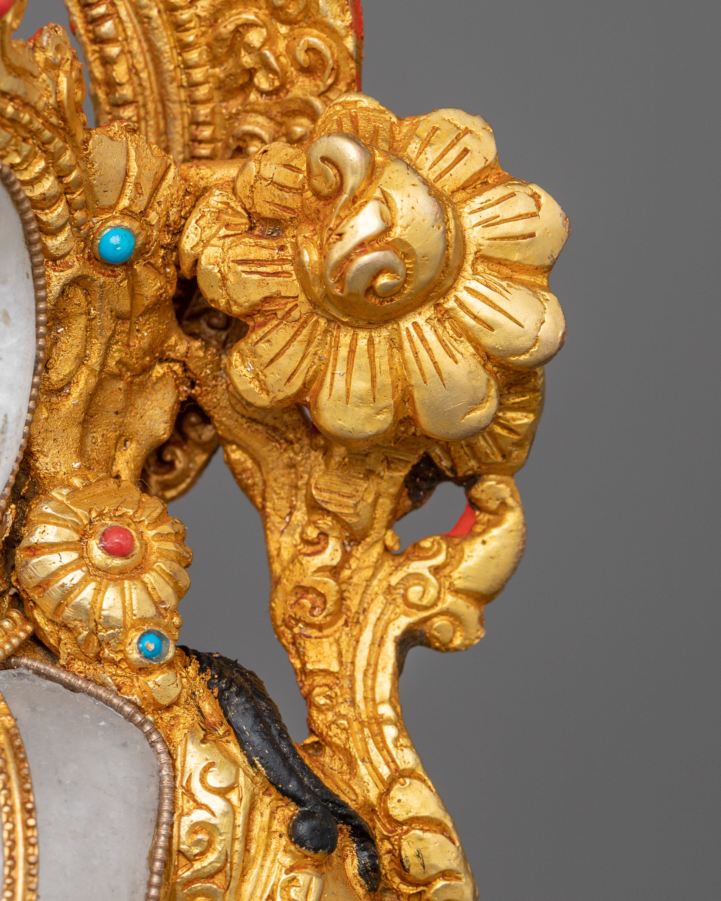 Standing Padmapani Bodhisattva Sculpture | Symbol of Compassion and Enlightenment