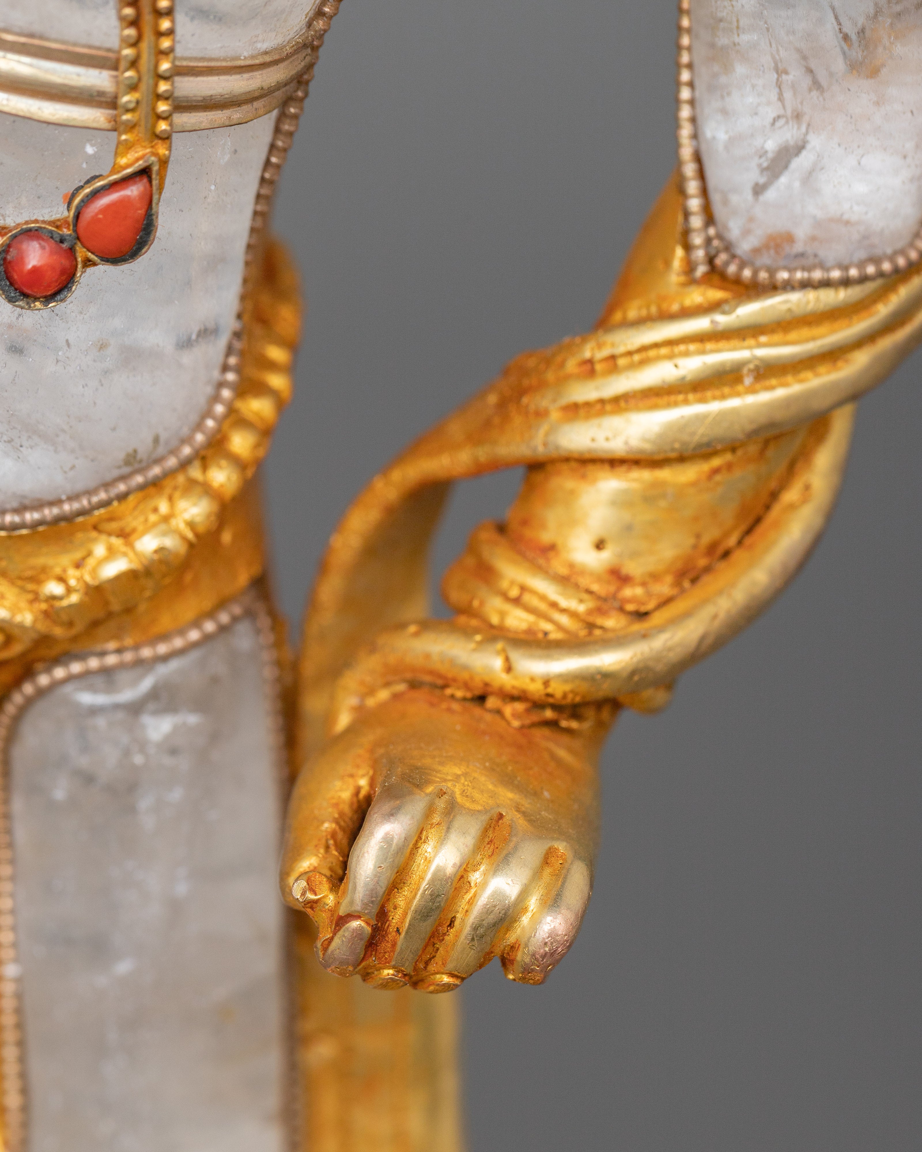 Standing Padmapani Bodhisattva Sculpture | Symbol of Compassion and Enlightenment