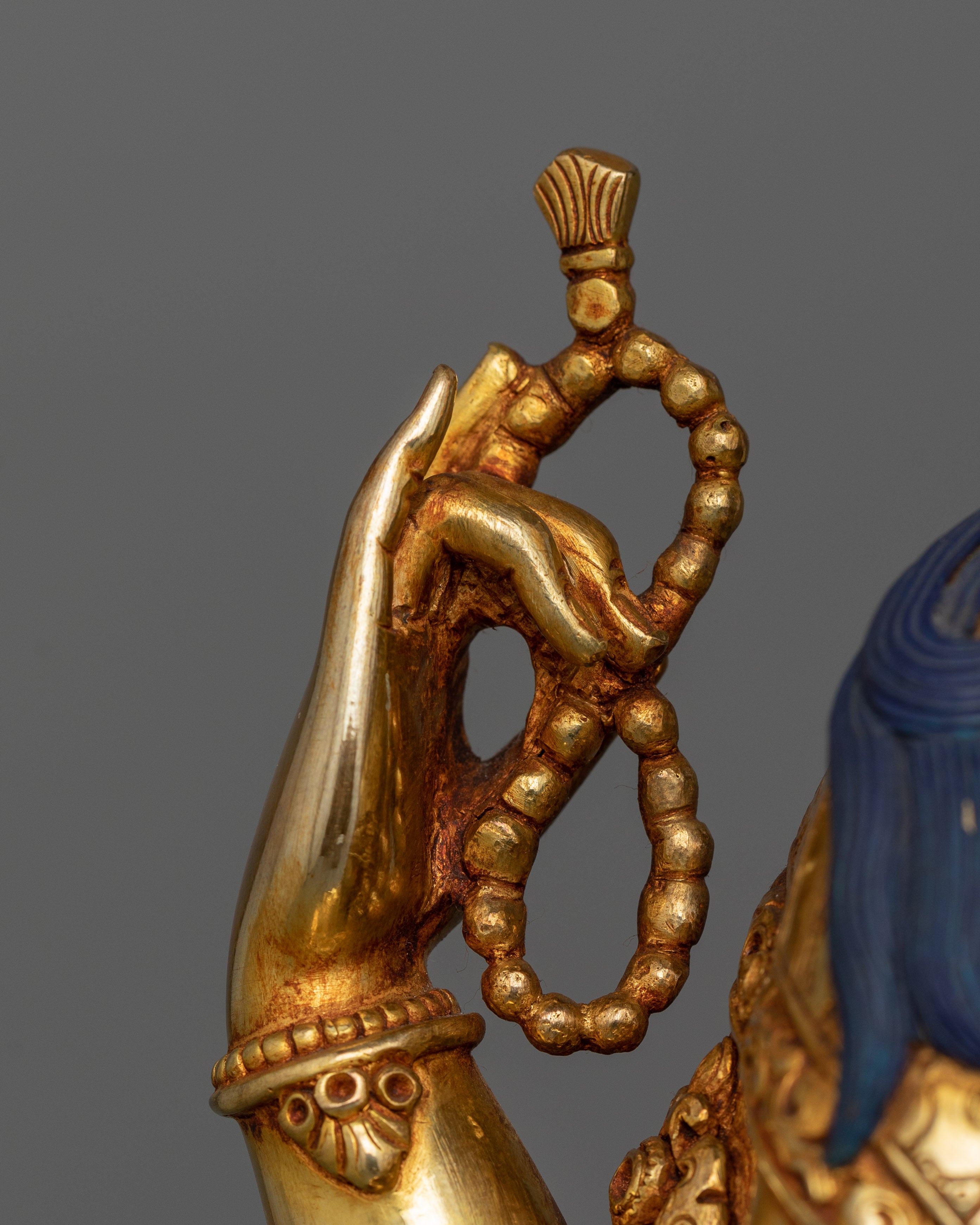 Four Armed Chenrezig Bodhisattva Figurine | Buddhist Compassionate Deity Chenrezig