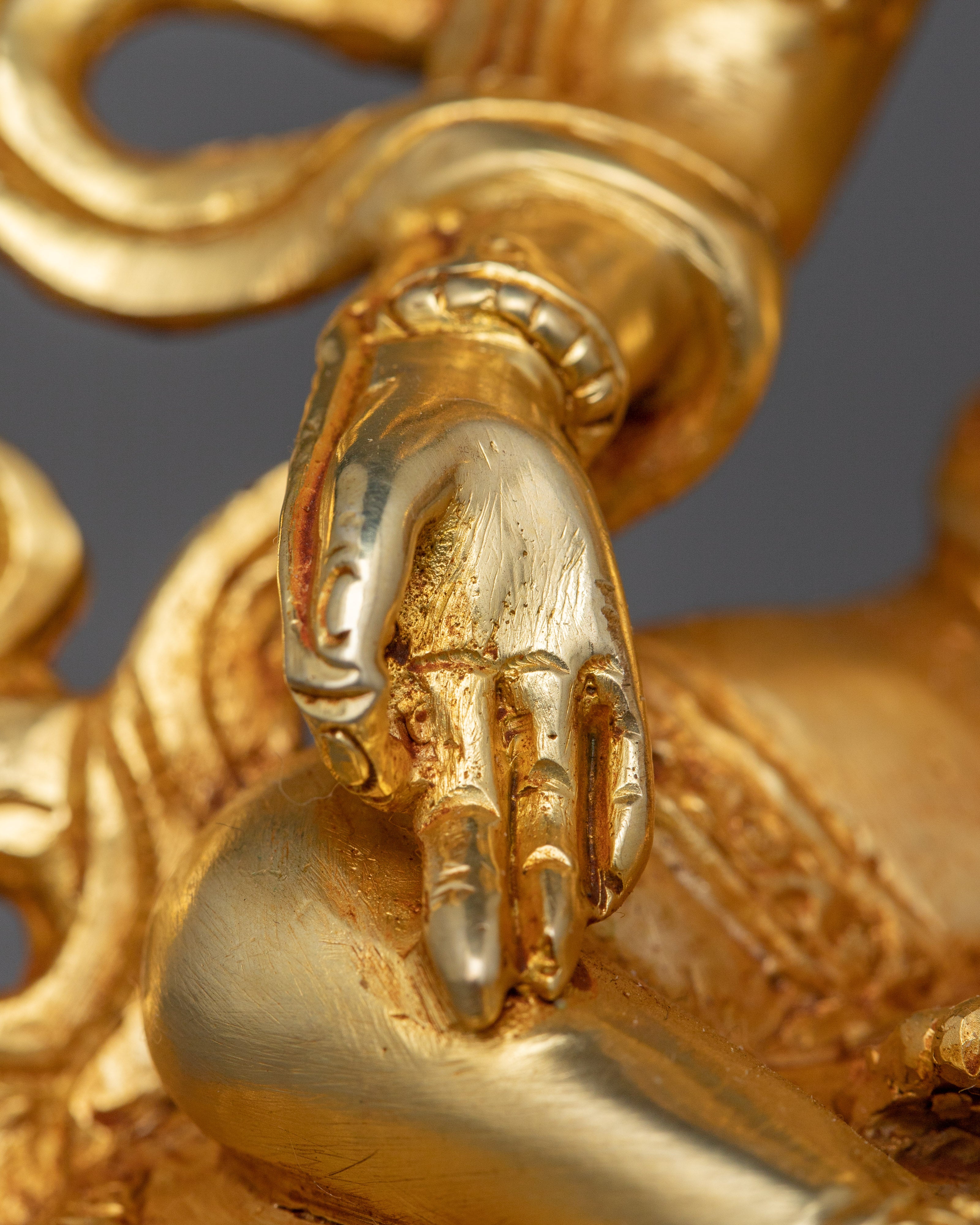 Green Tara Goddess of Compassion and Healing Figurine | Jetsun Drolma Deity