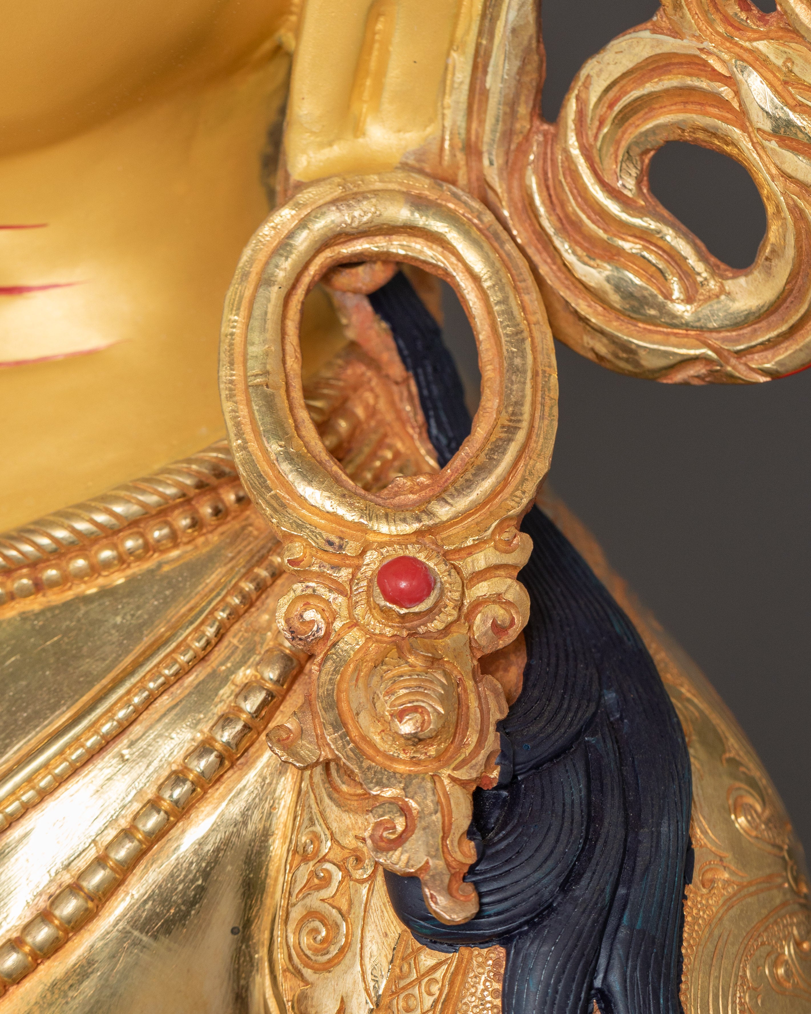 Tantric Buddhist Being Vajrasattva's Figurine | Tibetan Buddhist Deity Dorje Sempa