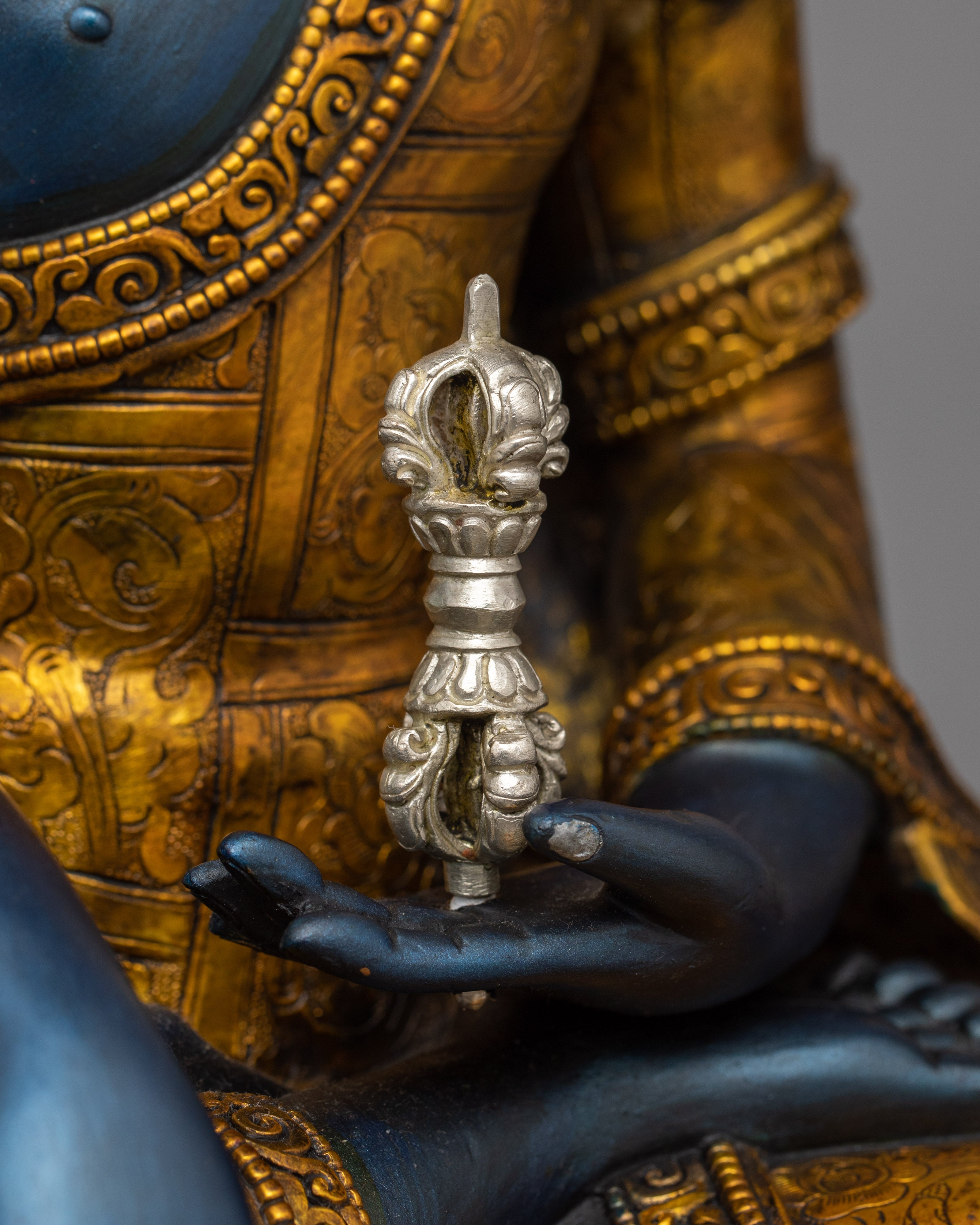 Handcrafted Tibetan Mitrugpa Figurine | The Immovable Protector