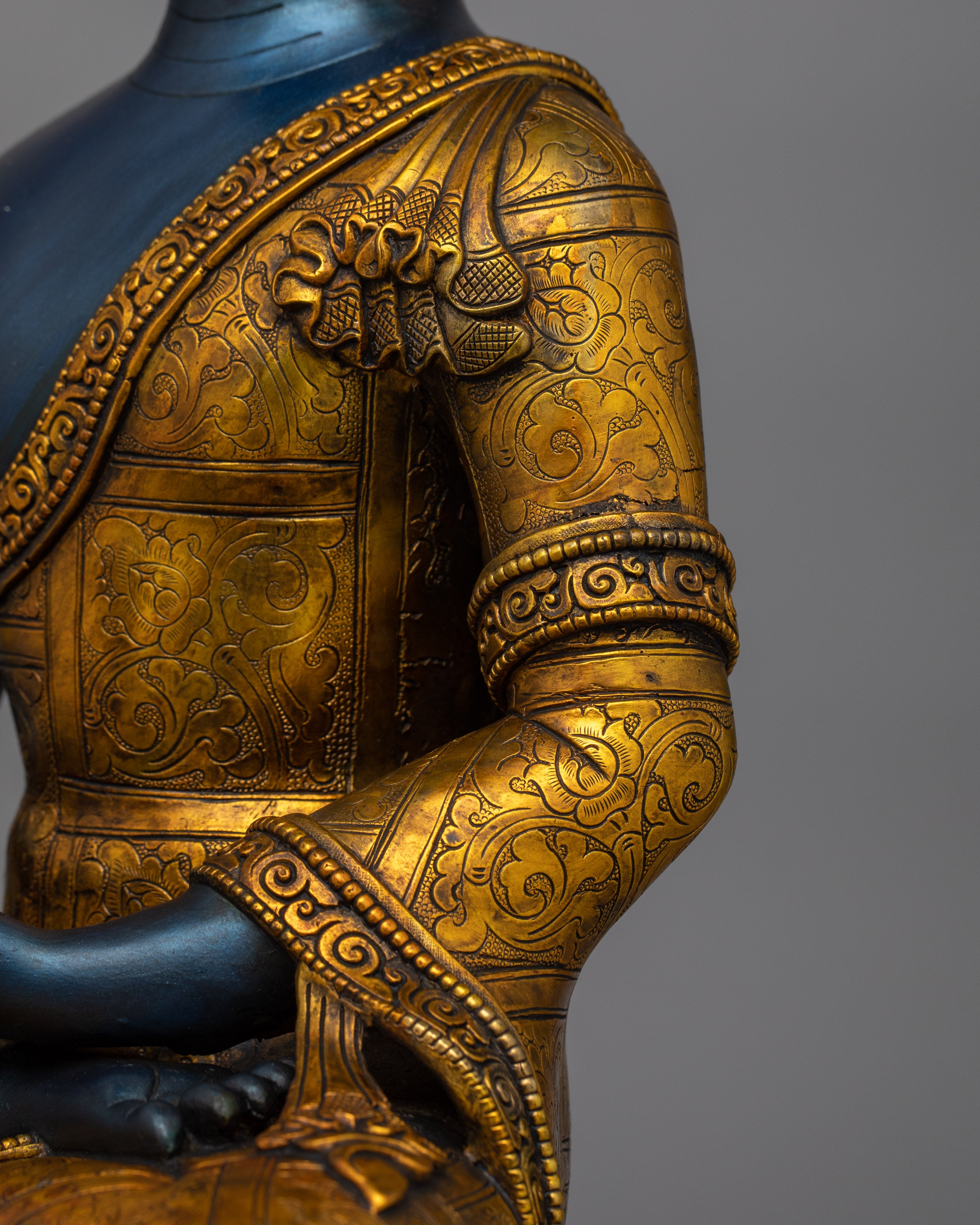 Handcrafted Tibetan Mitrugpa Figurine | The Immovable Protector