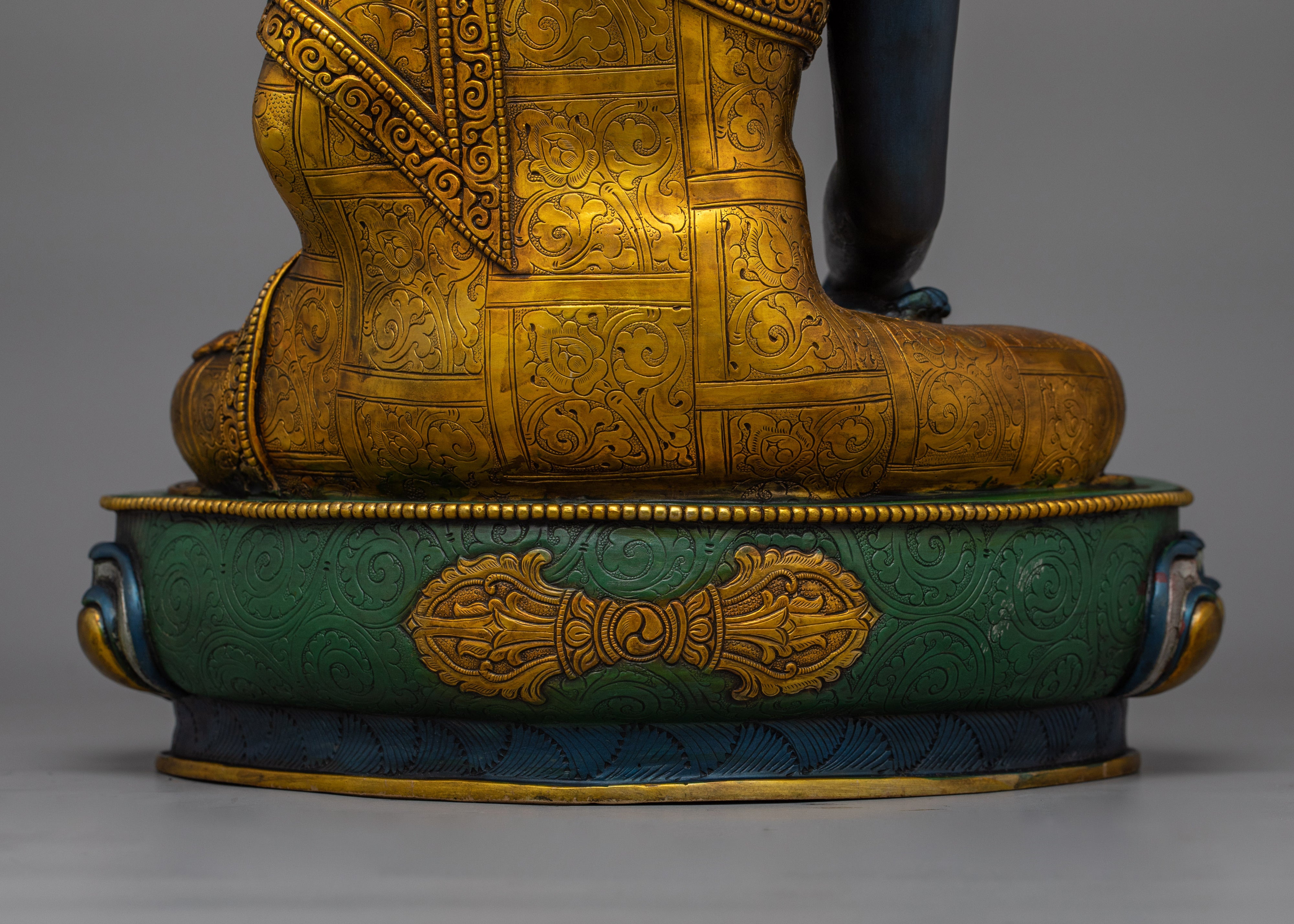 Handcrafted Tibetan Mitrugpa Figurine | The Immovable Protector