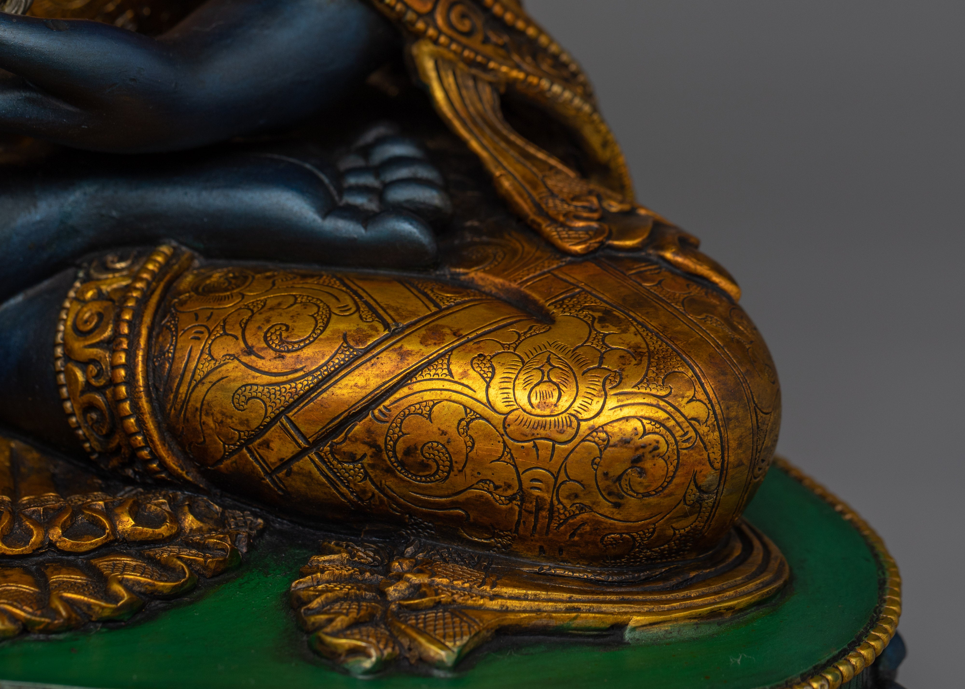 Handcrafted Tibetan Mitrugpa Figurine | The Immovable Protector