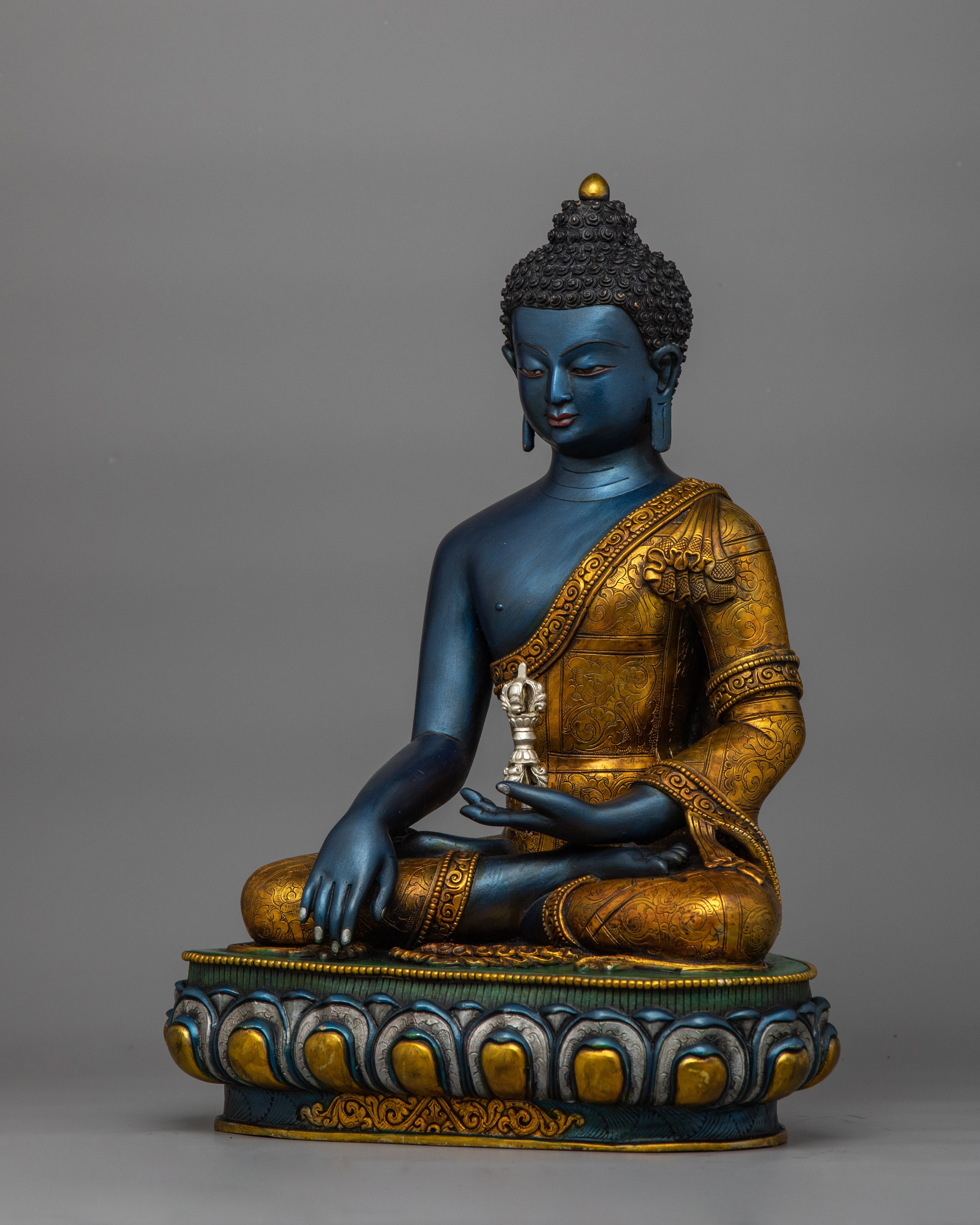 Handcrafted Tibetan Mitrugpa Figurine | The Immovable Protector