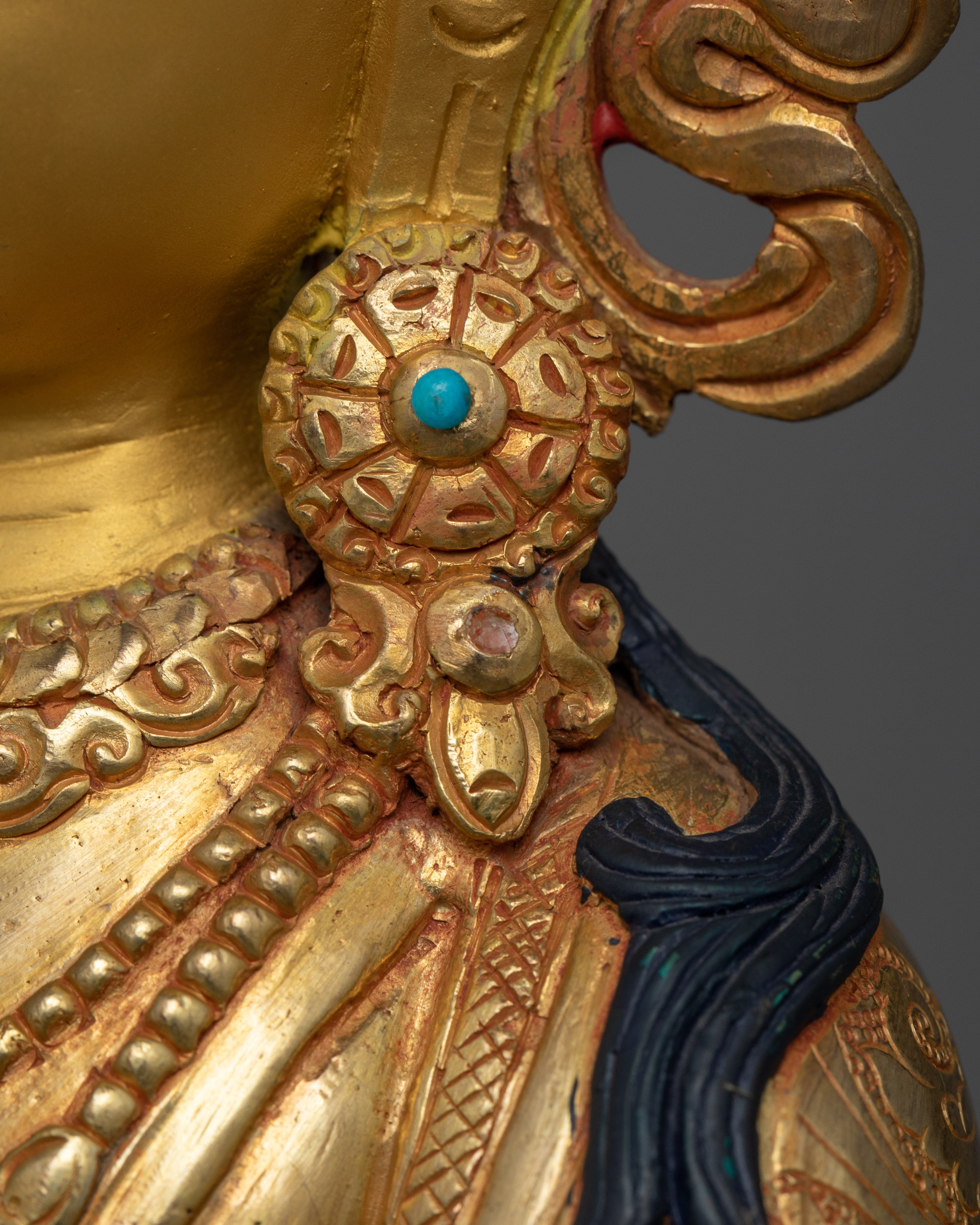 Vajradhara Primordial Buddha in Vajrayana Figurine | Tibetan Himalayan Buddhist Deity