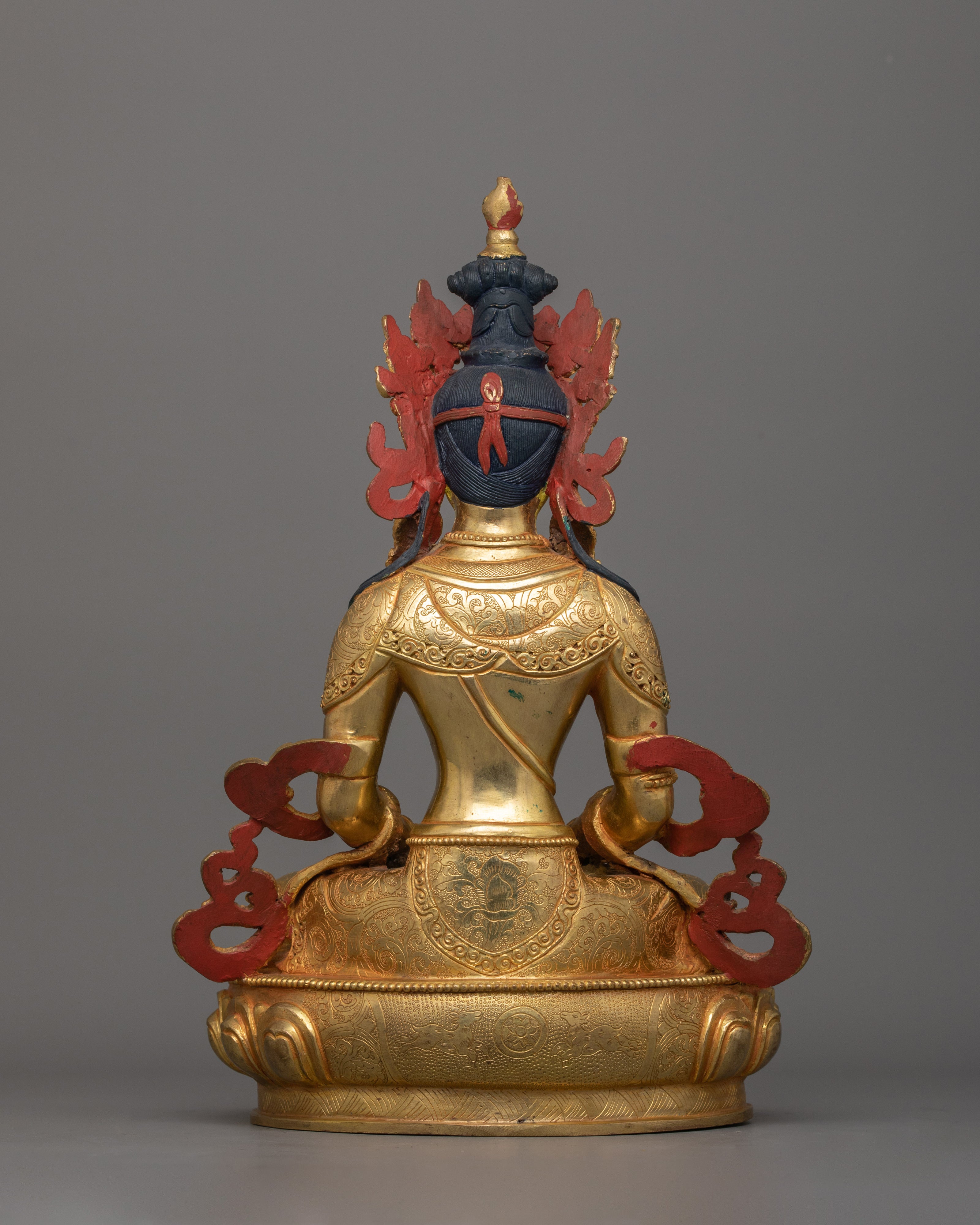 Long Life Deity Amitayus Buddha Statue | Symbolizes Longevity and Blessings