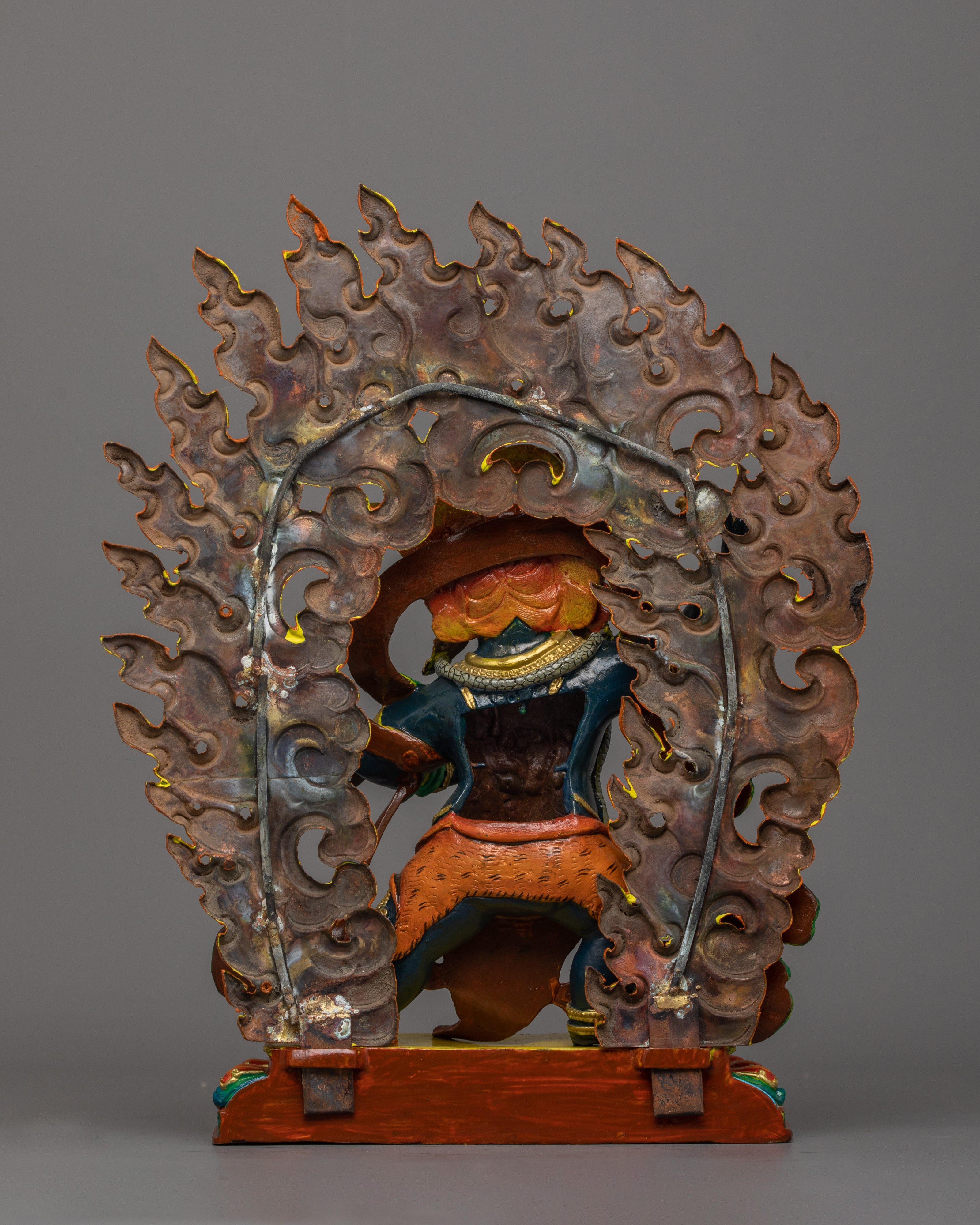Vajrapani The Protector of Buddha Statue | Buddhist Sculpture for Strength and Protection