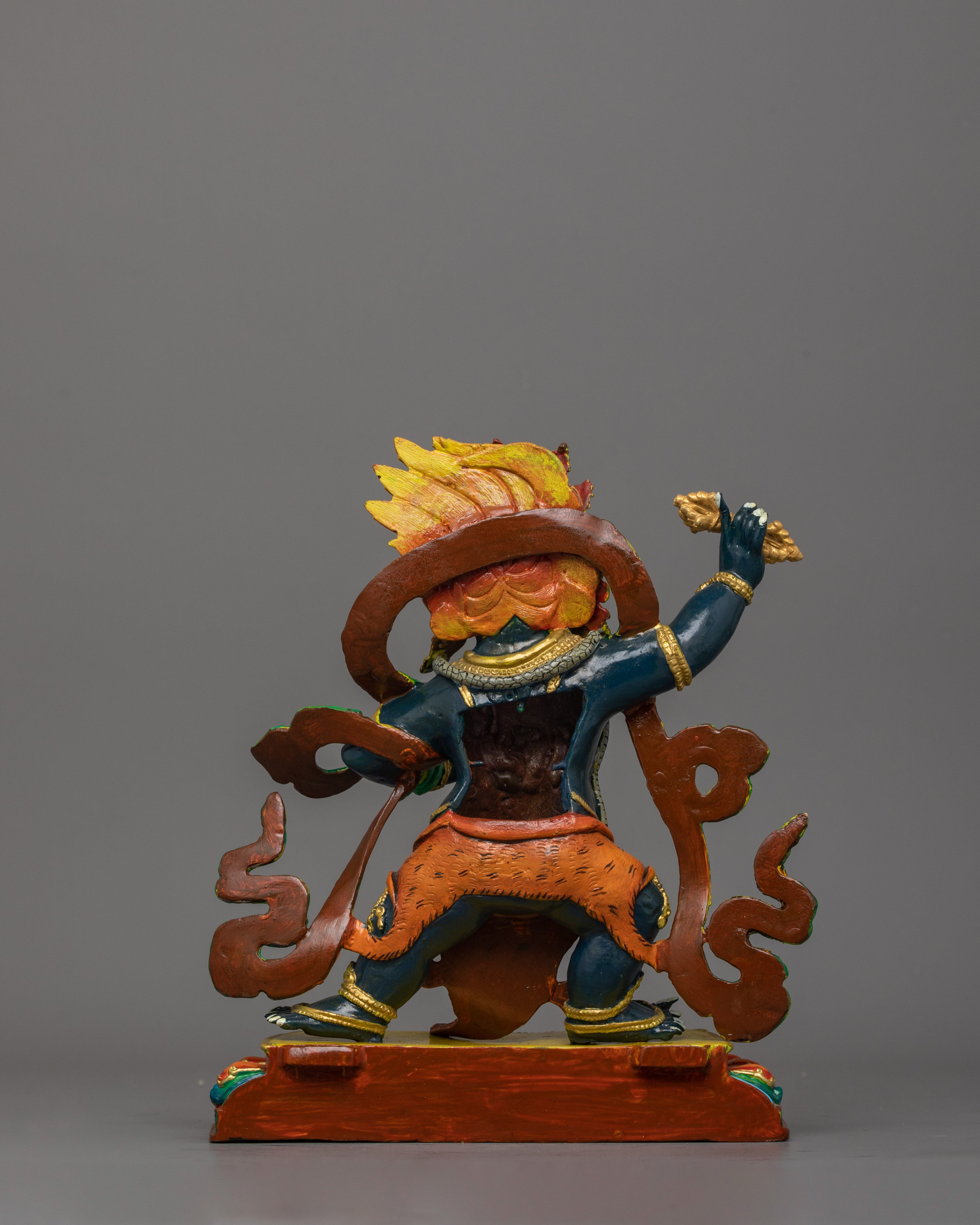 Vajrapani The Protector of Buddha Statue | Buddhist Sculpture for Strength and Protection