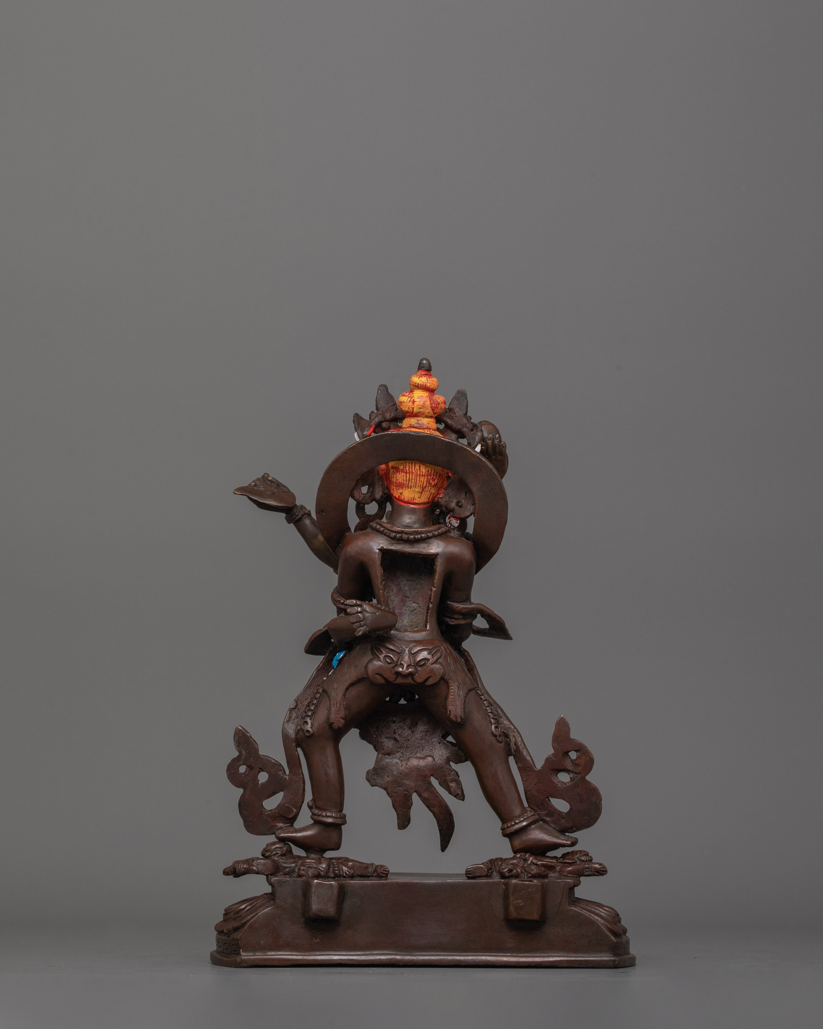 Tantric Deity Chakrasamvara Statue | Vajrayana Rituals Wrathful Deity