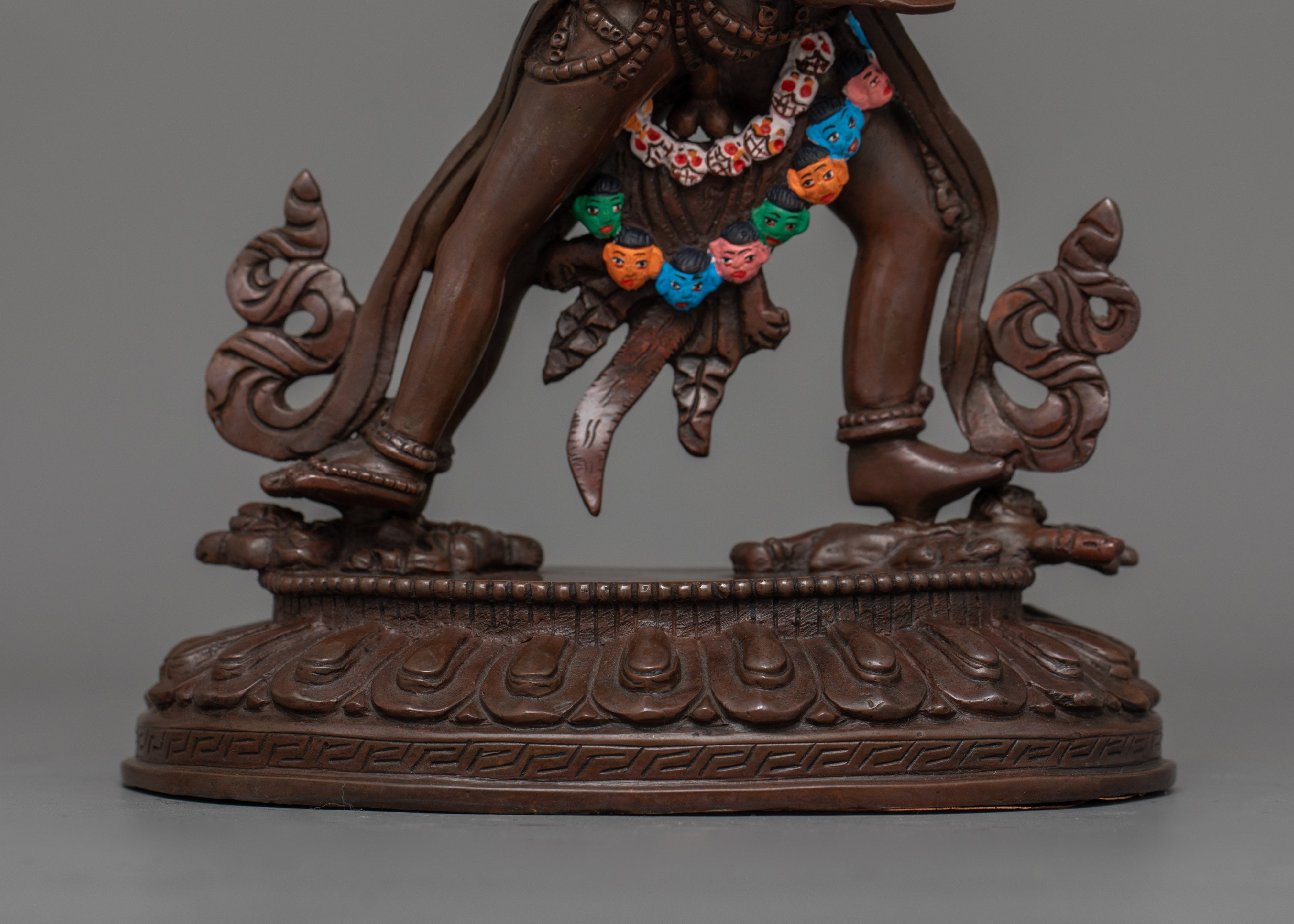 Tantric Deity Chakrasamvara Statue | Vajrayana Rituals Wrathful Deity