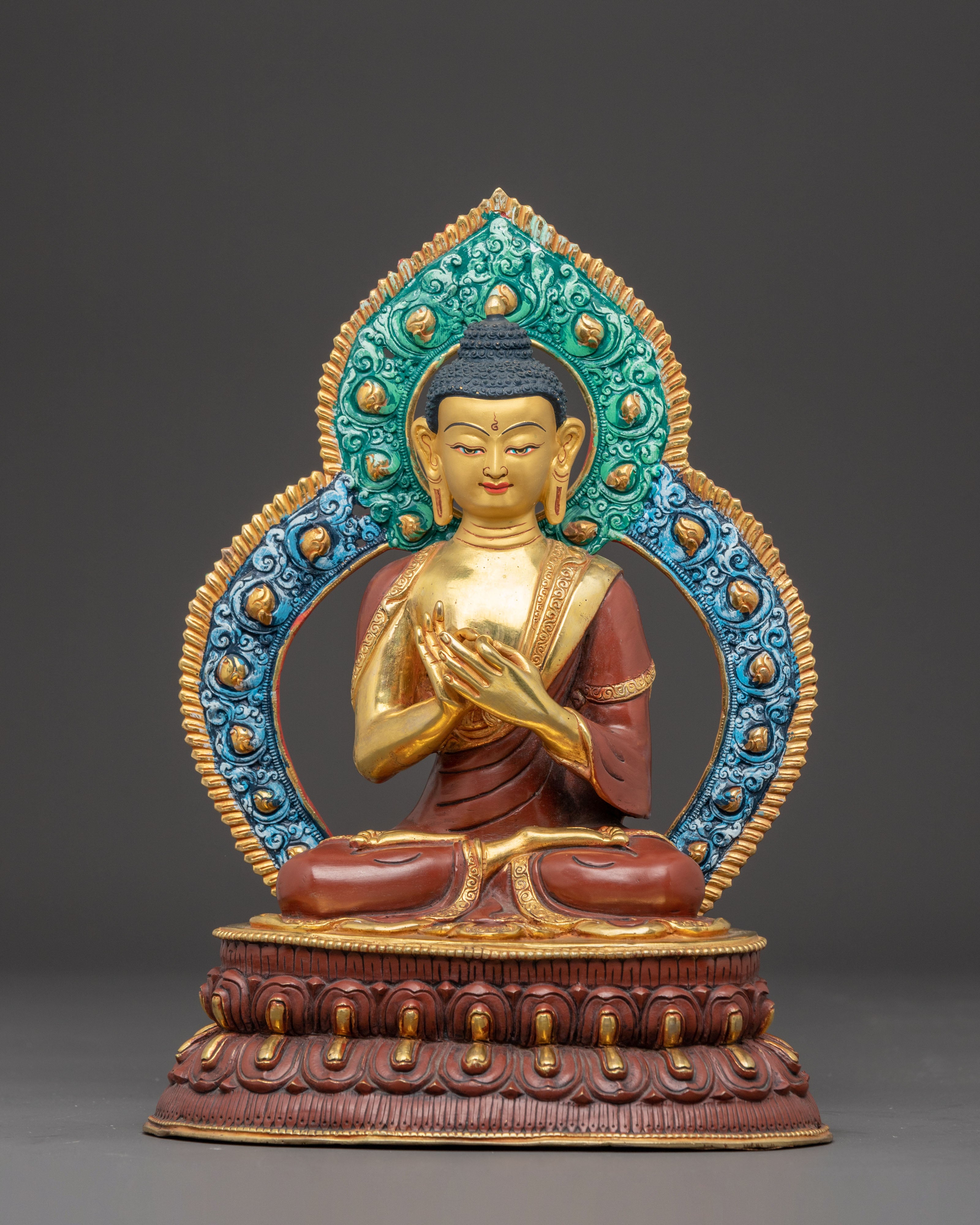 Handmade Himalayan Vairocana Statue | Cosmic Enlightened Teacher