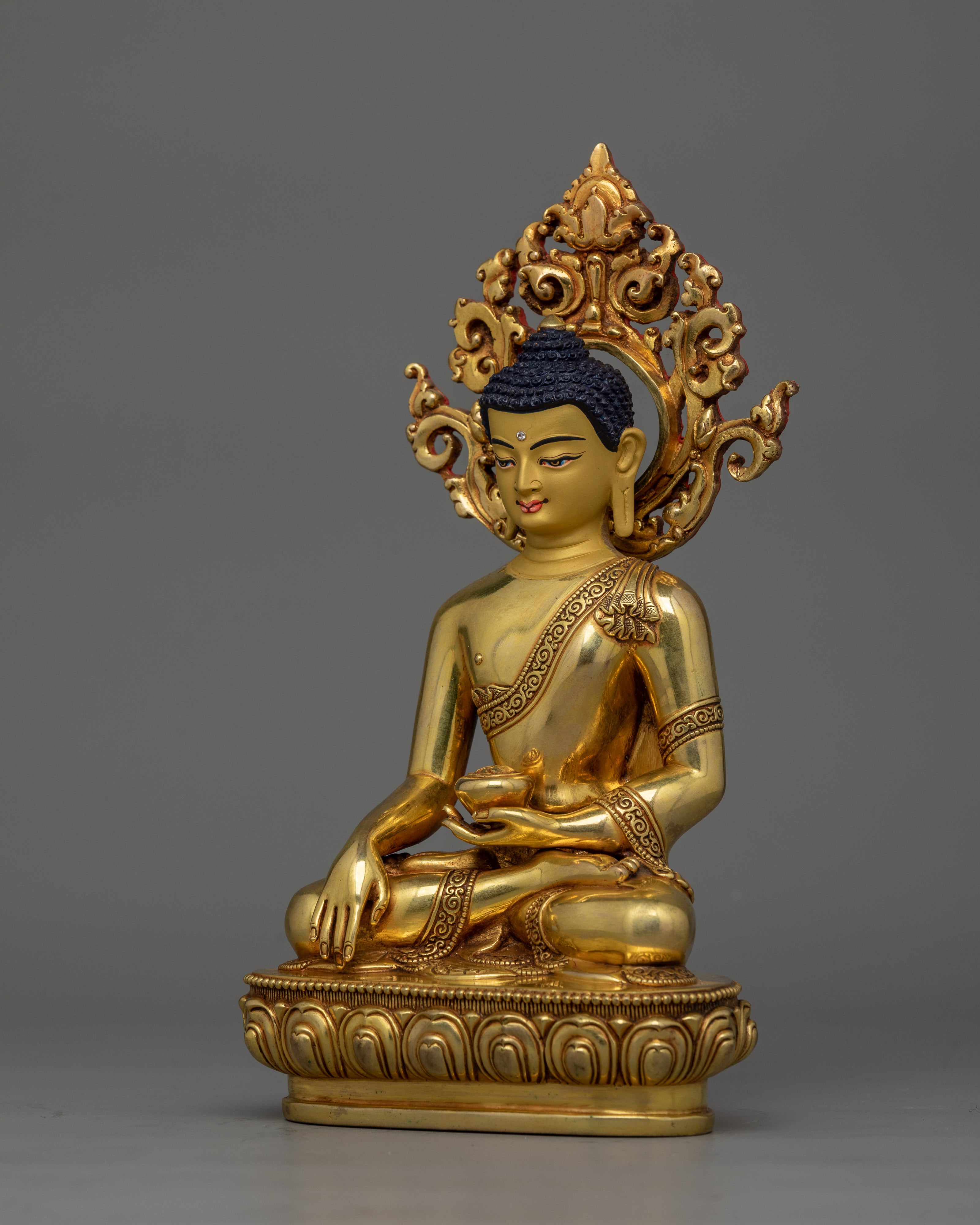 Peaceful Buddha Shakyamuni Figurine for Serenity | The Enlightened One Sculpture