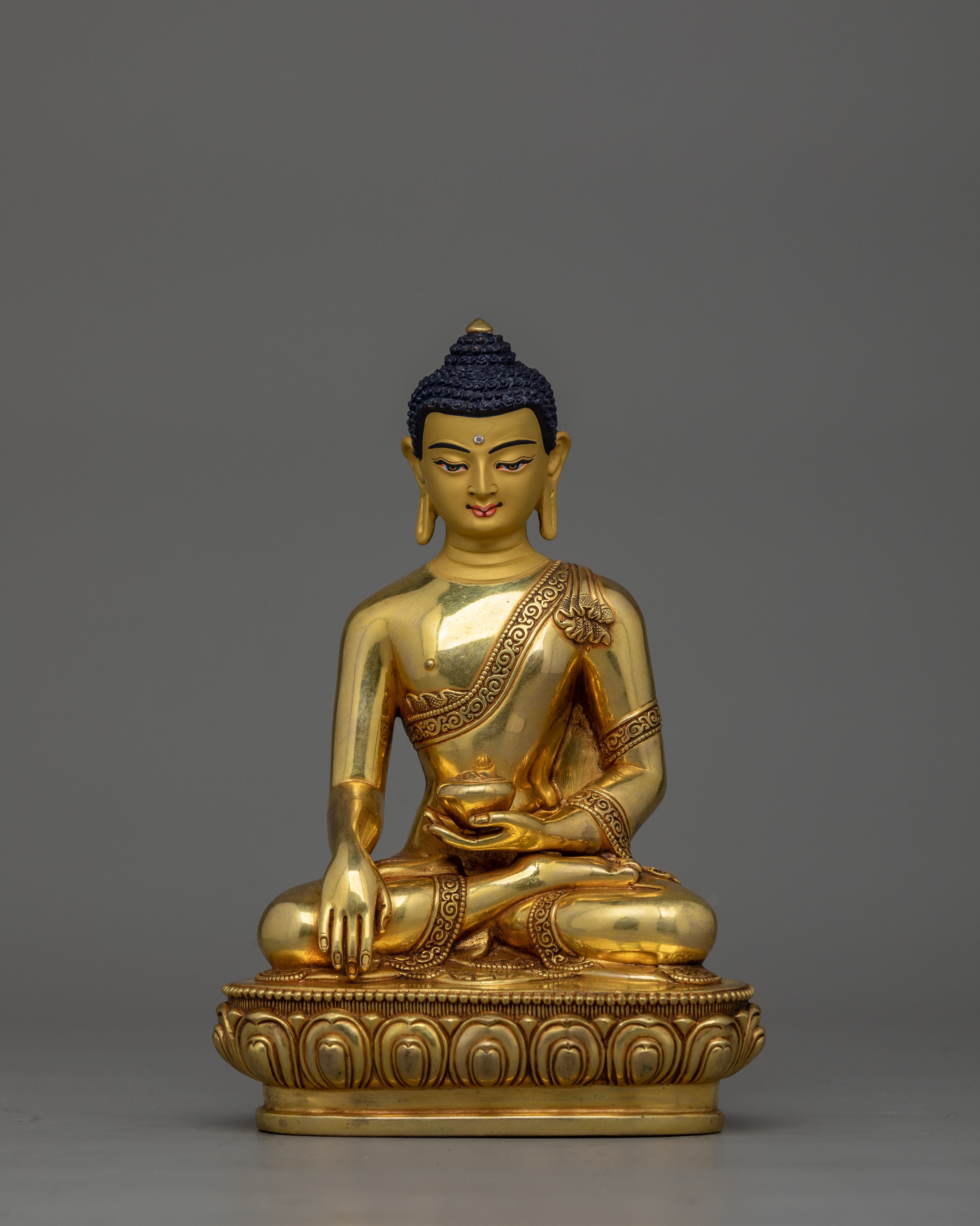 Peaceful Buddha Shakyamuni Figurine for Serenity | The Enlightened One Sculpture