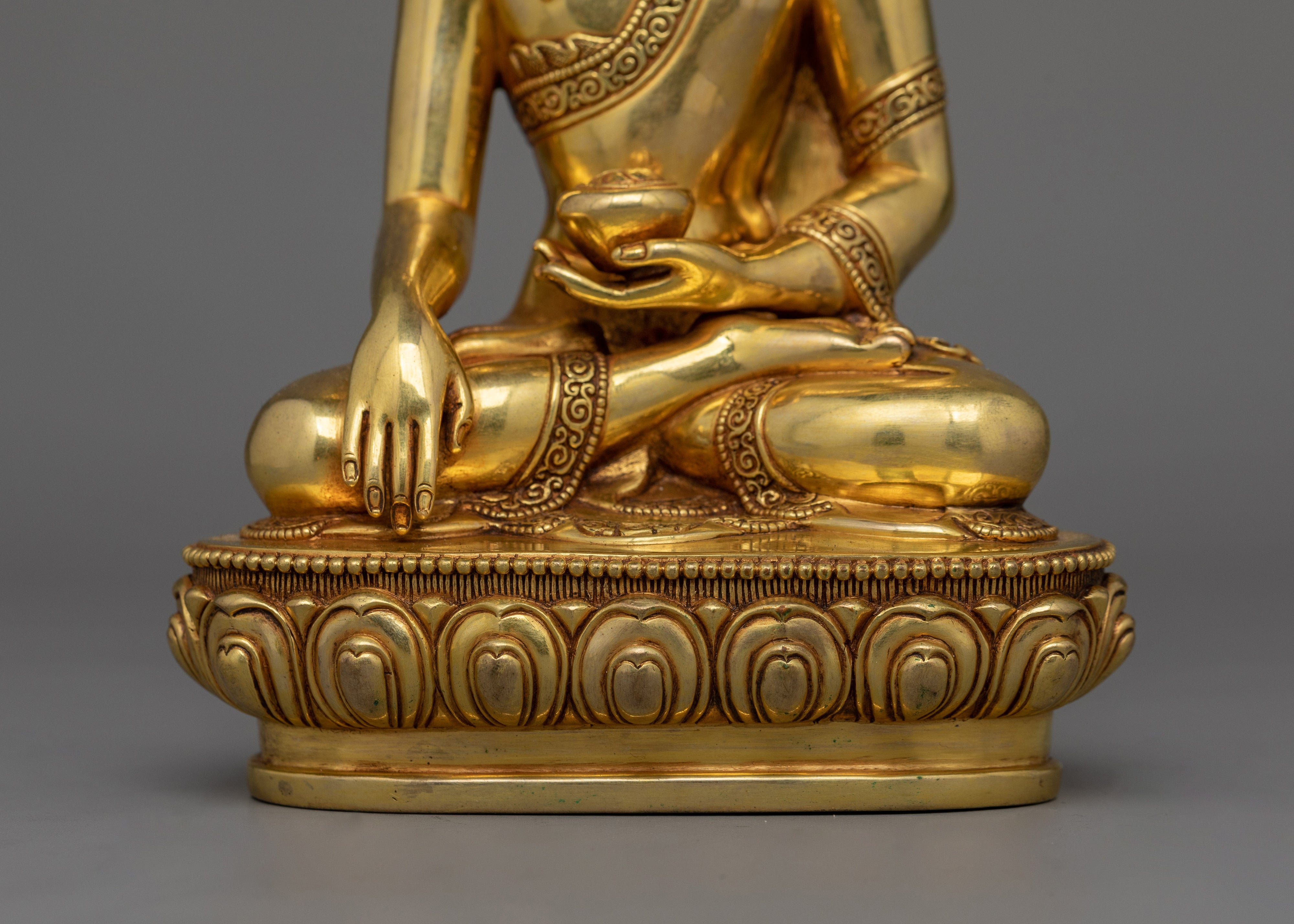 Peaceful Buddha Shakyamuni Figurine for Serenity | The Enlightened One Sculpture