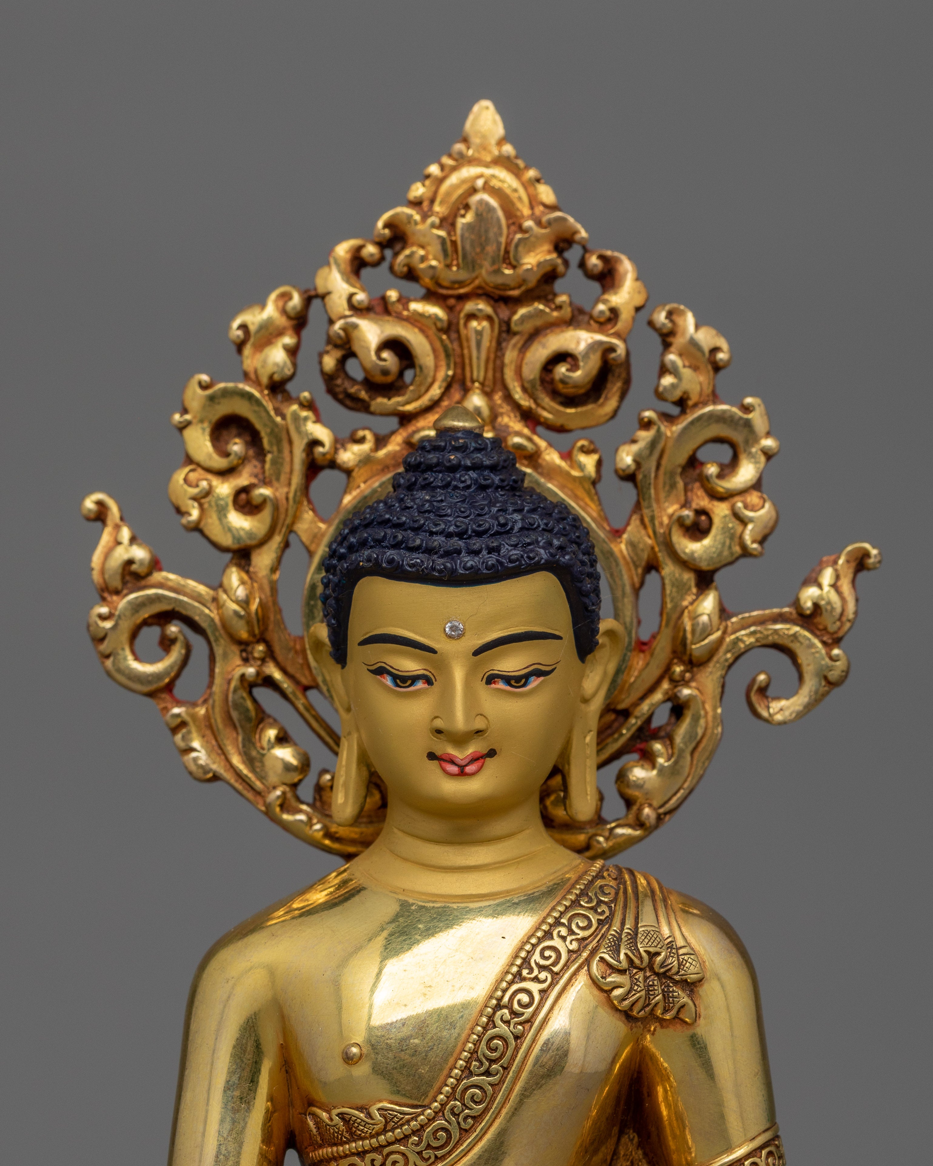 Peaceful Buddha Shakyamuni Figurine for Serenity | The Enlightened One Sculpture