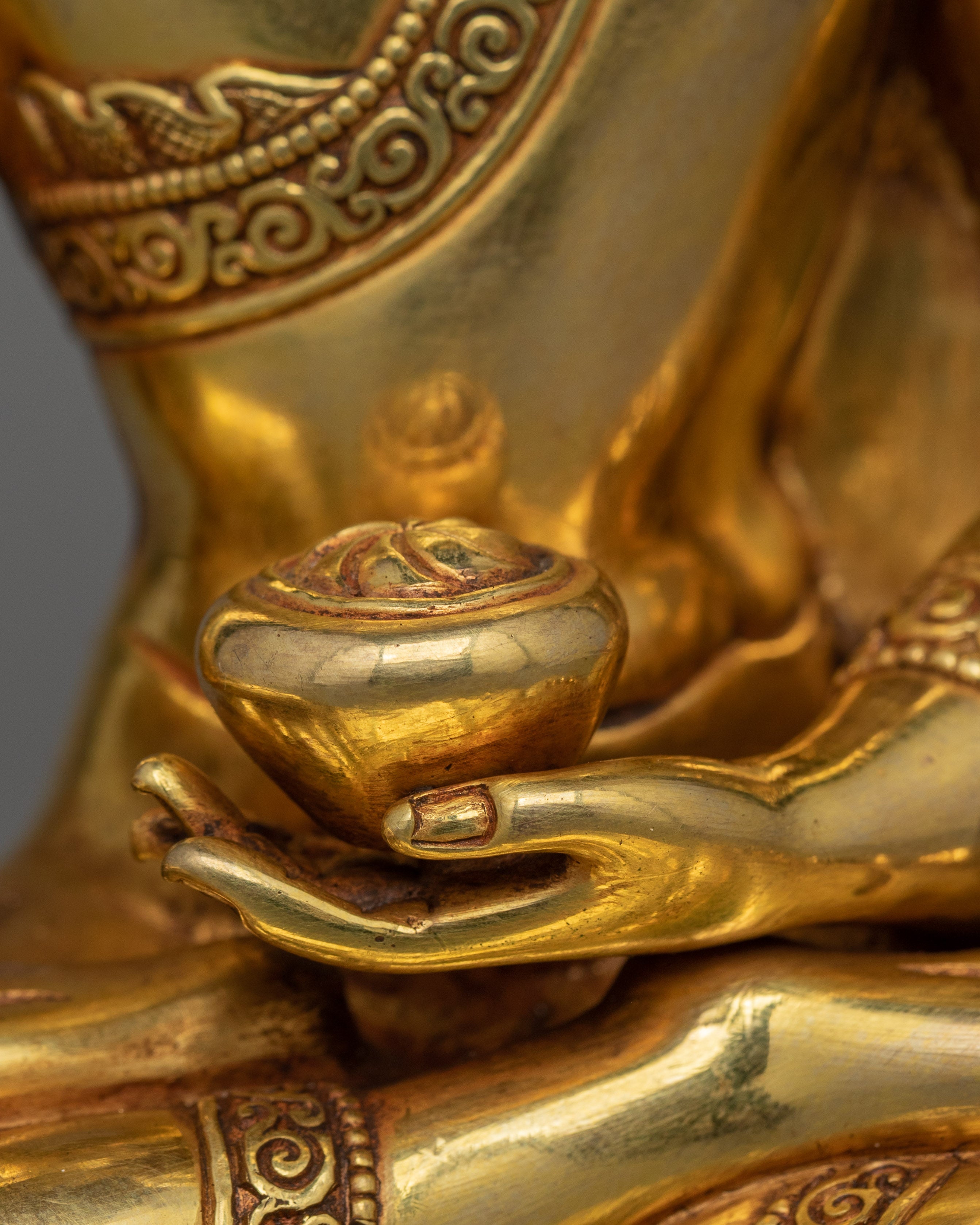 Peaceful Buddha Shakyamuni Figurine for Serenity | The Enlightened One Sculpture