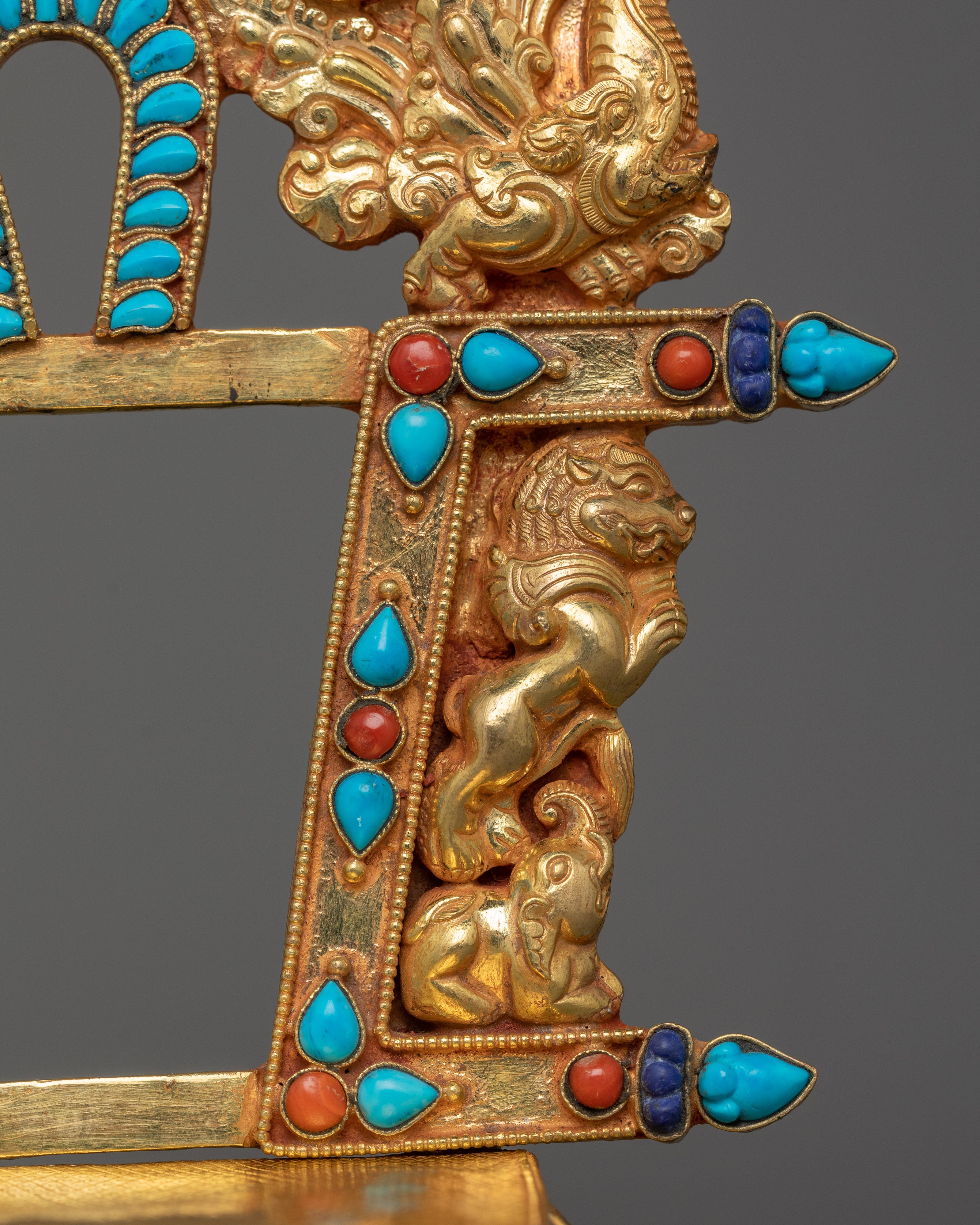 Tibetan Jigme Lingpa Sculpture | Tibetan Lama Jigme Lingpa for Spiritual Practice