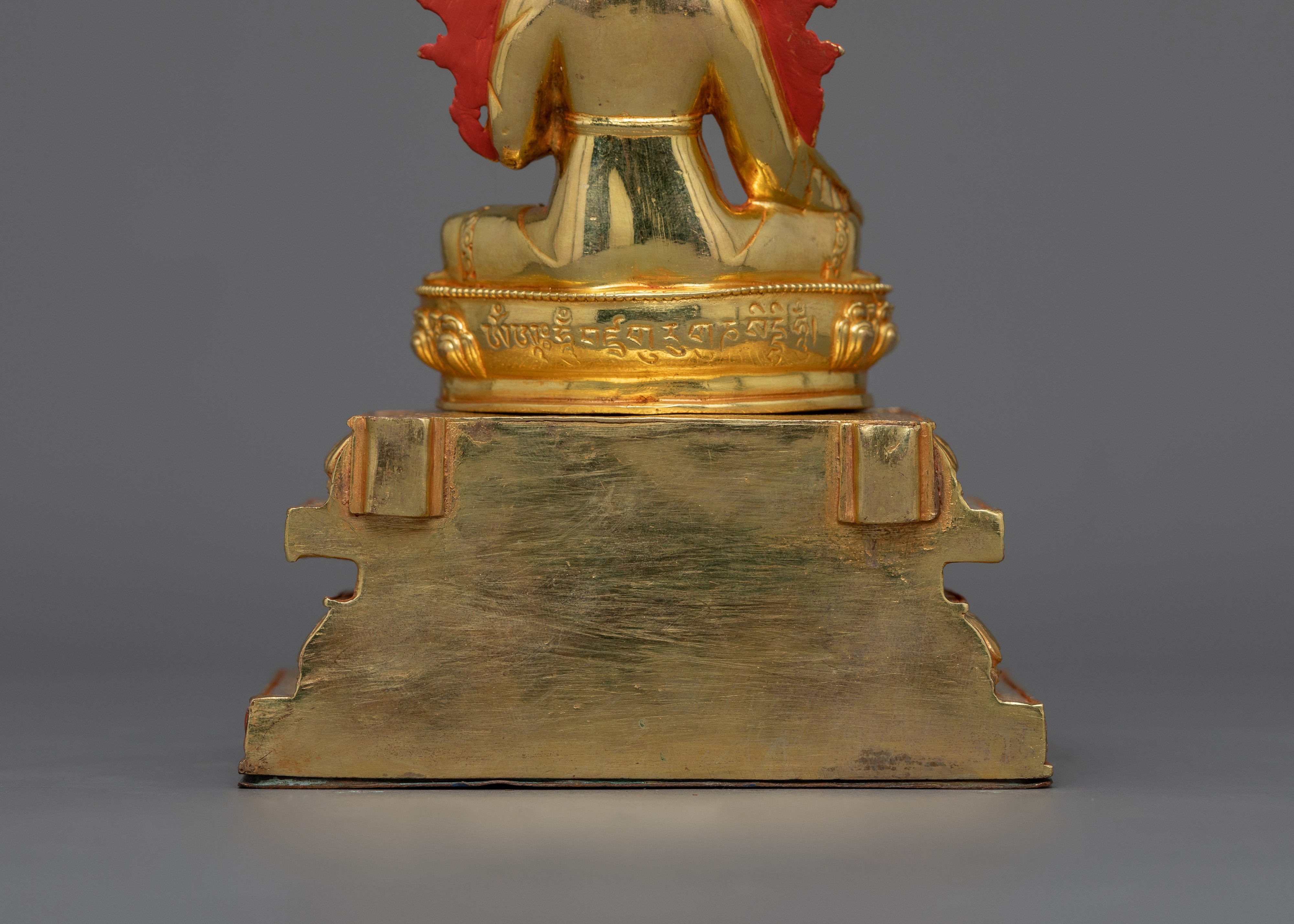 Tibetan Jigme Lingpa Sculpture | Tibetan Lama Jigme Lingpa for Spiritual Practice