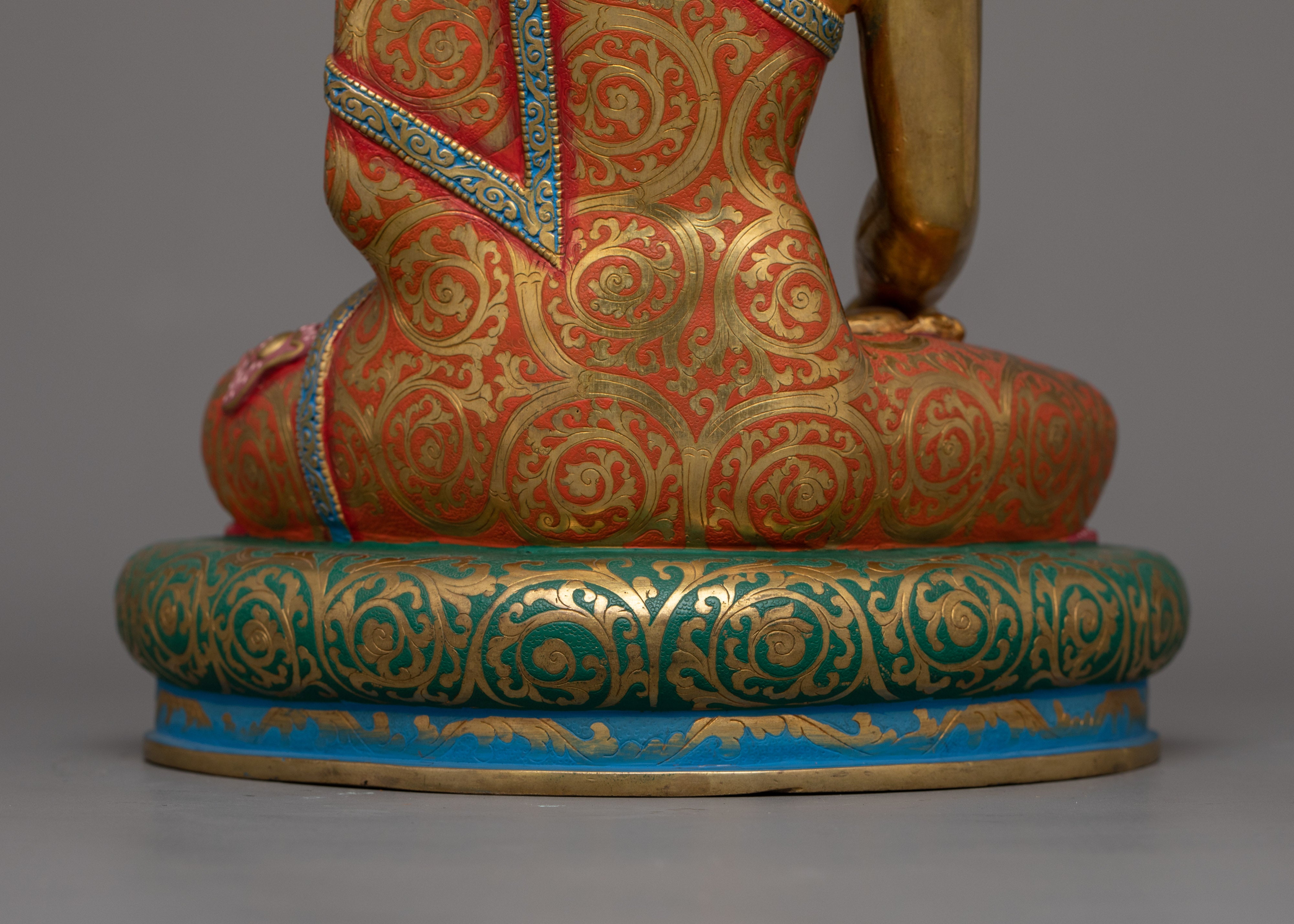 Shakyamuni Buddha Universal Teacher Sculpture | The Enlightened Dharma Teacher