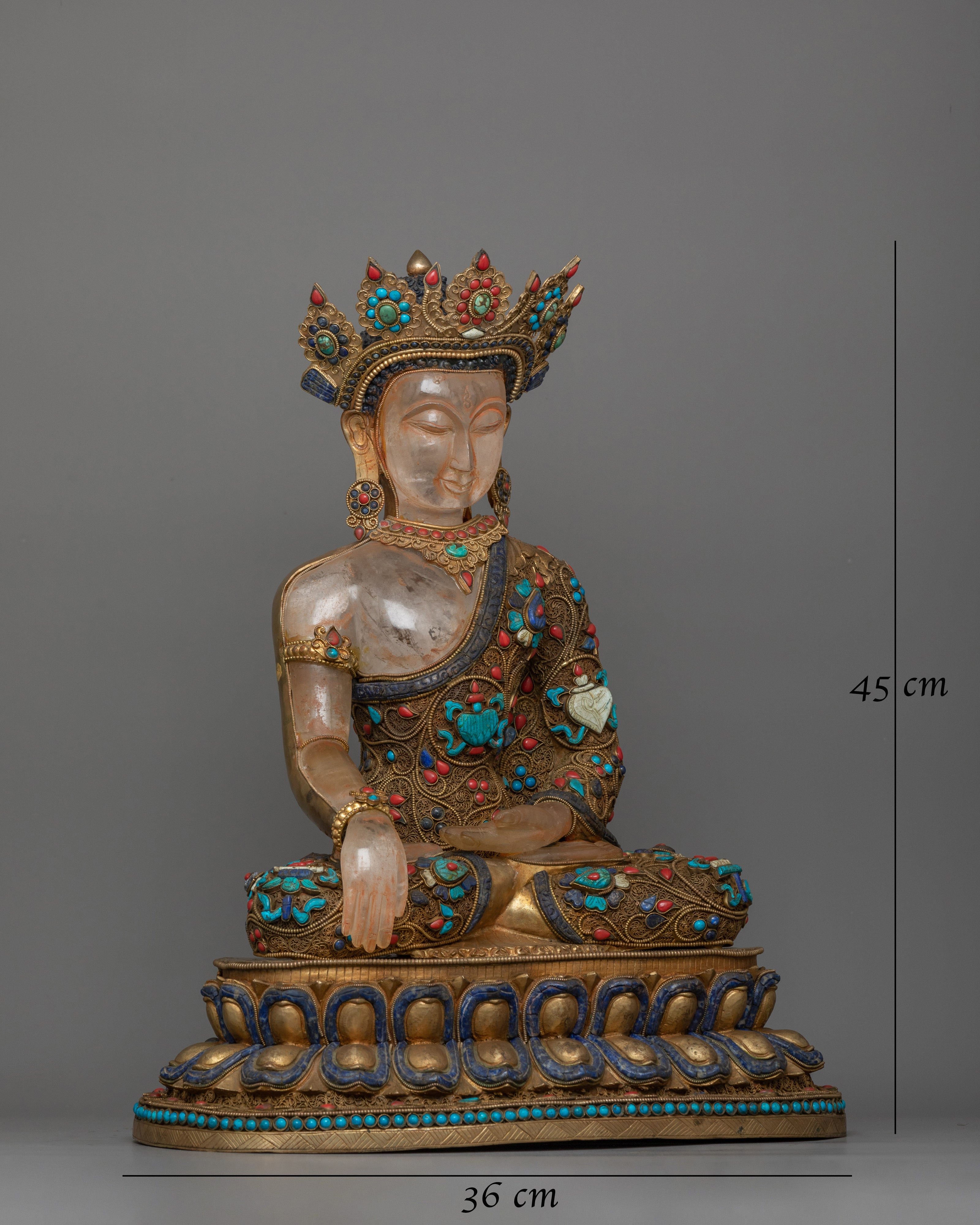 crowned-enlightened-shakyamuni-buddha