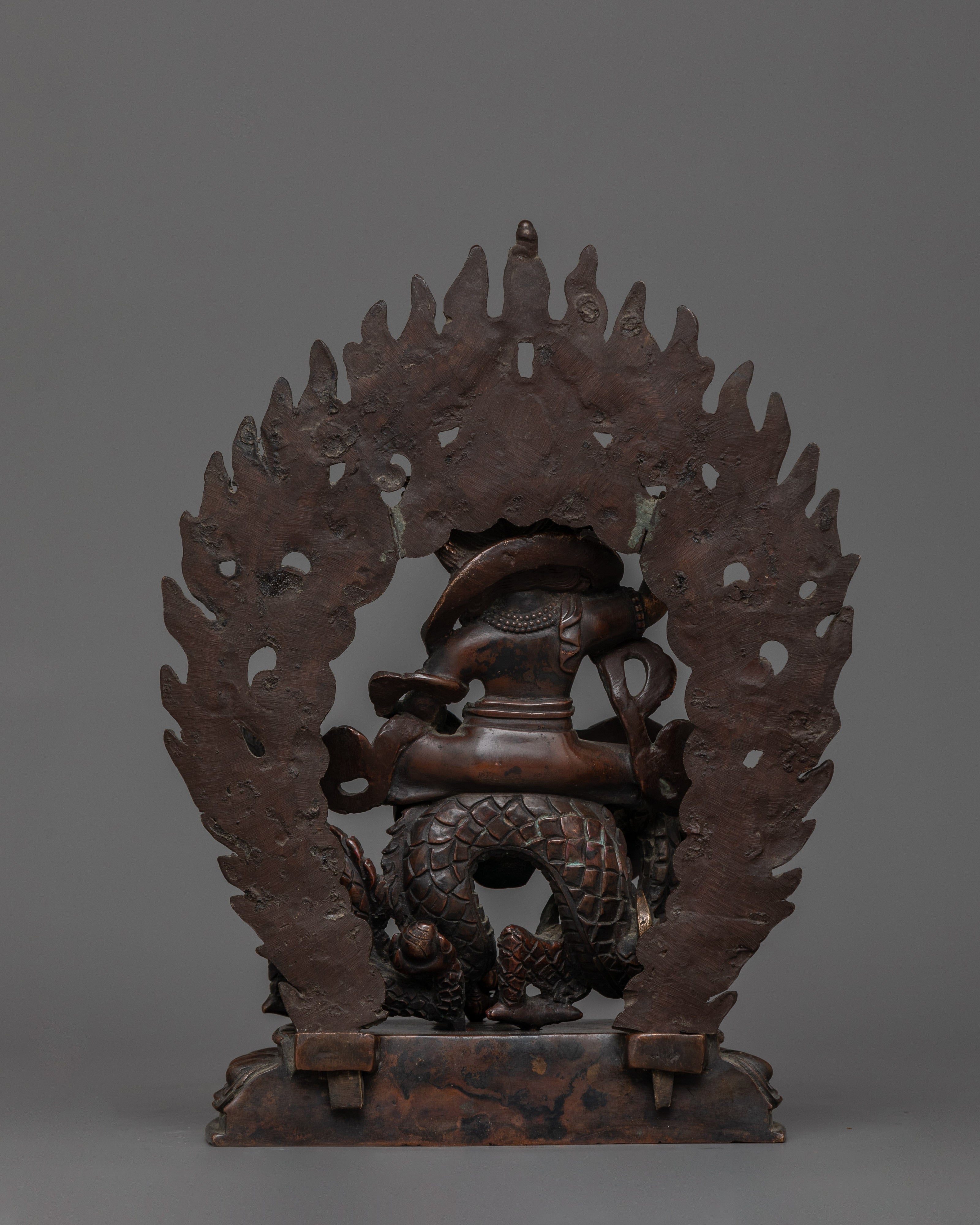 White Dzambhala Wealth Deity Figurine | Statue for Wealth and Abundance Blessings