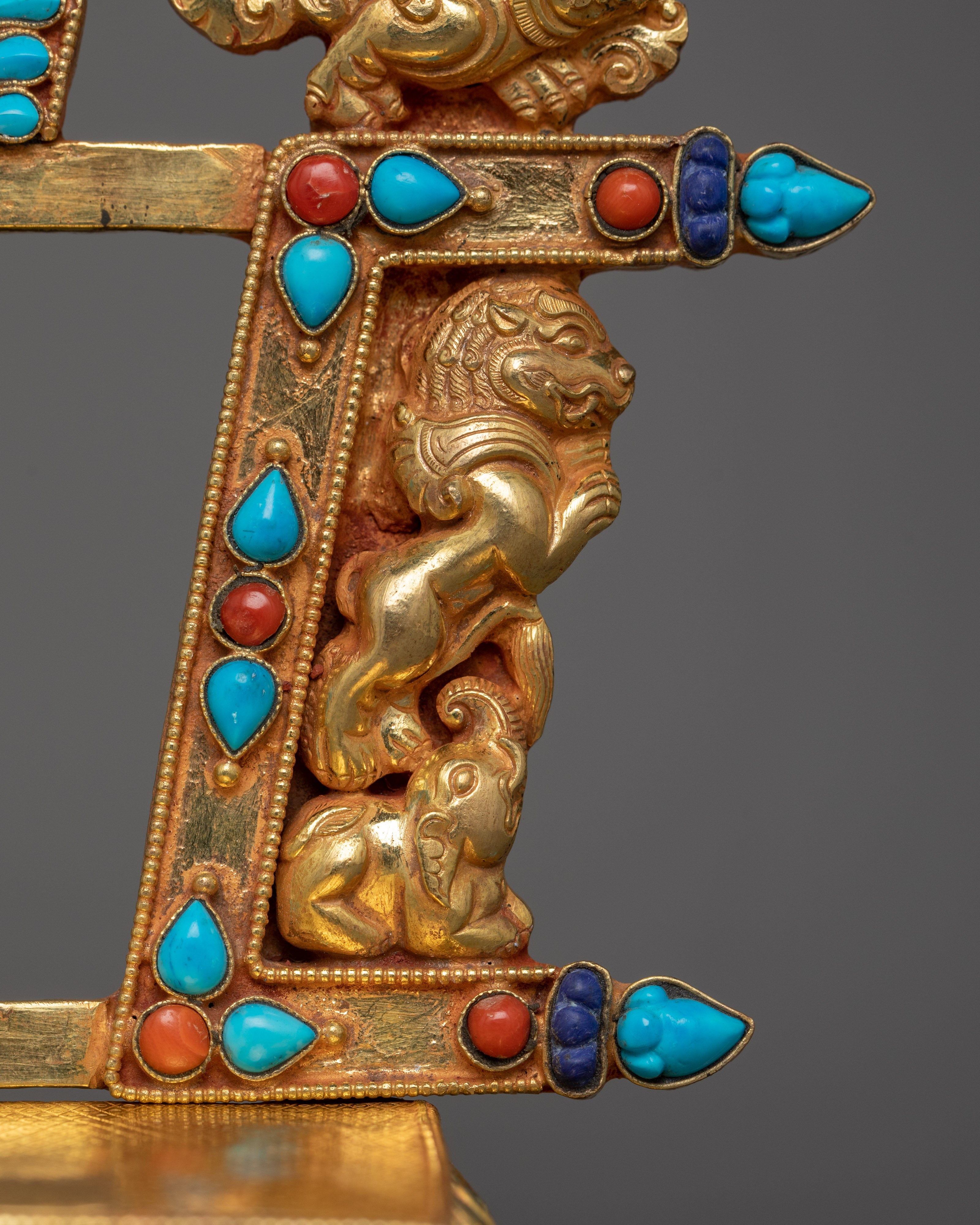 Traditional Throne for Statue | Symbol of Reverence and Divinity