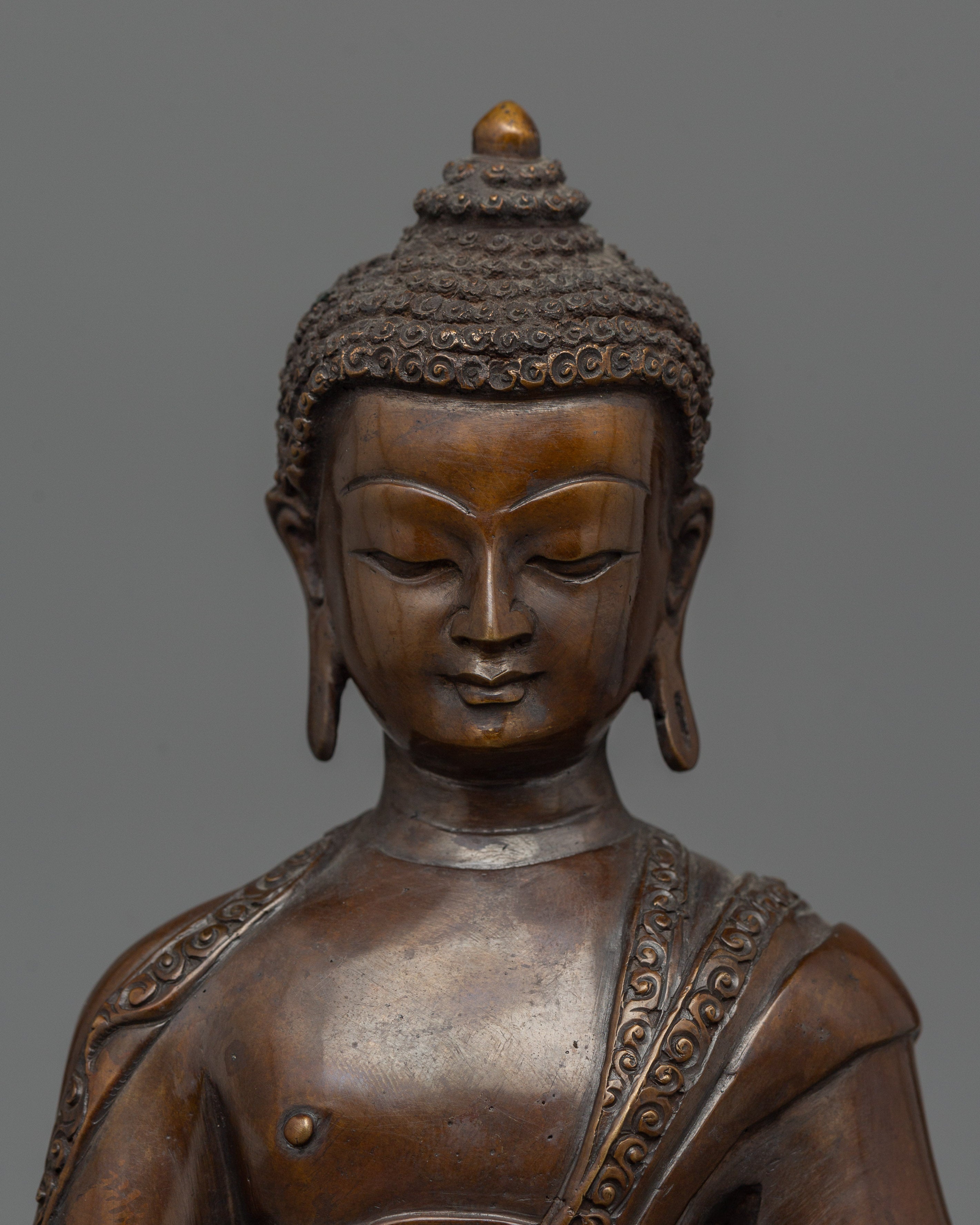 Handmade Siddhartha Gautama Statue | Shakyamuni Buddha Figurine for Sacred Decor