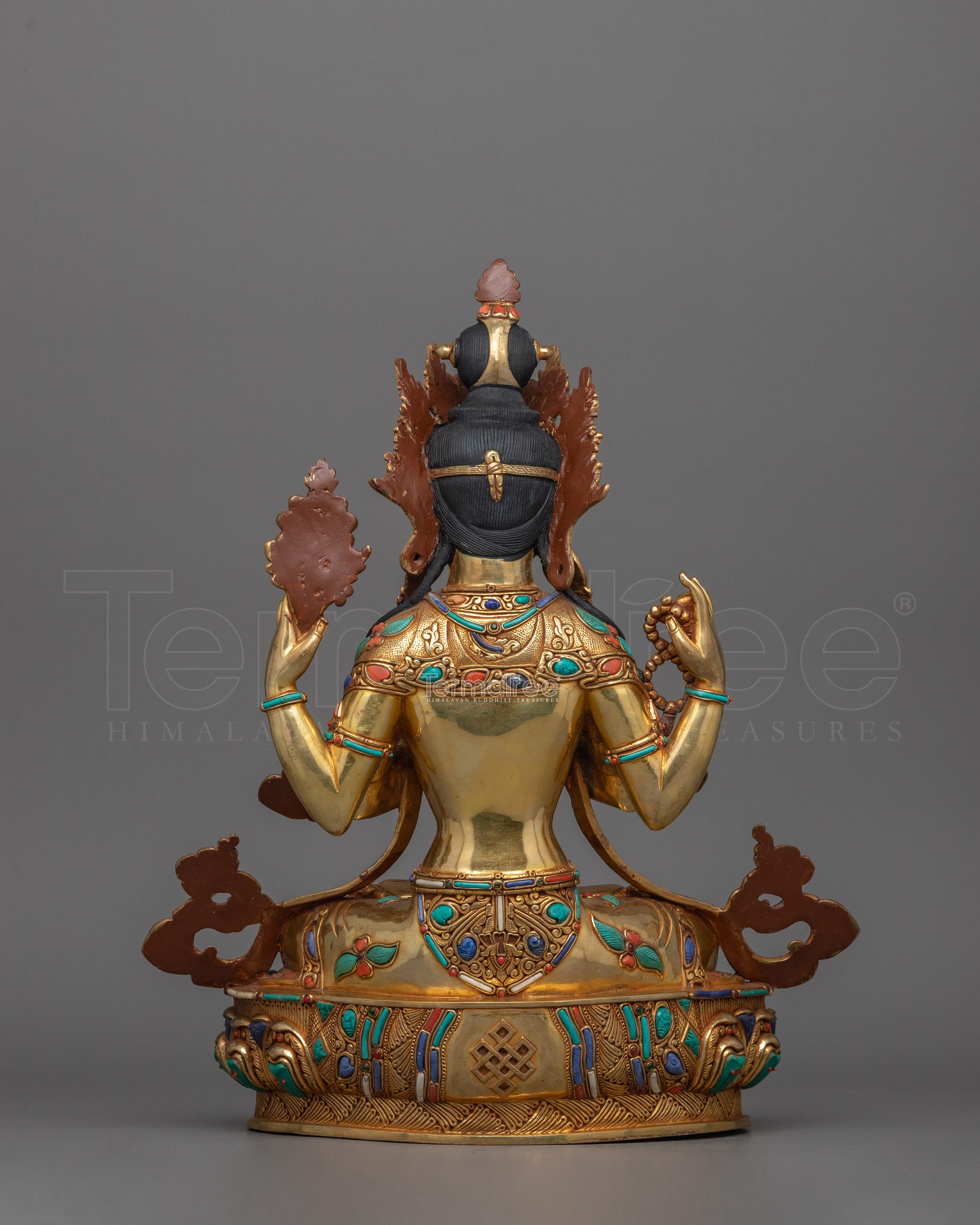 Chenrezig Bodhisattva of Mercy Sculpture | Ideal for Shrine Decoration