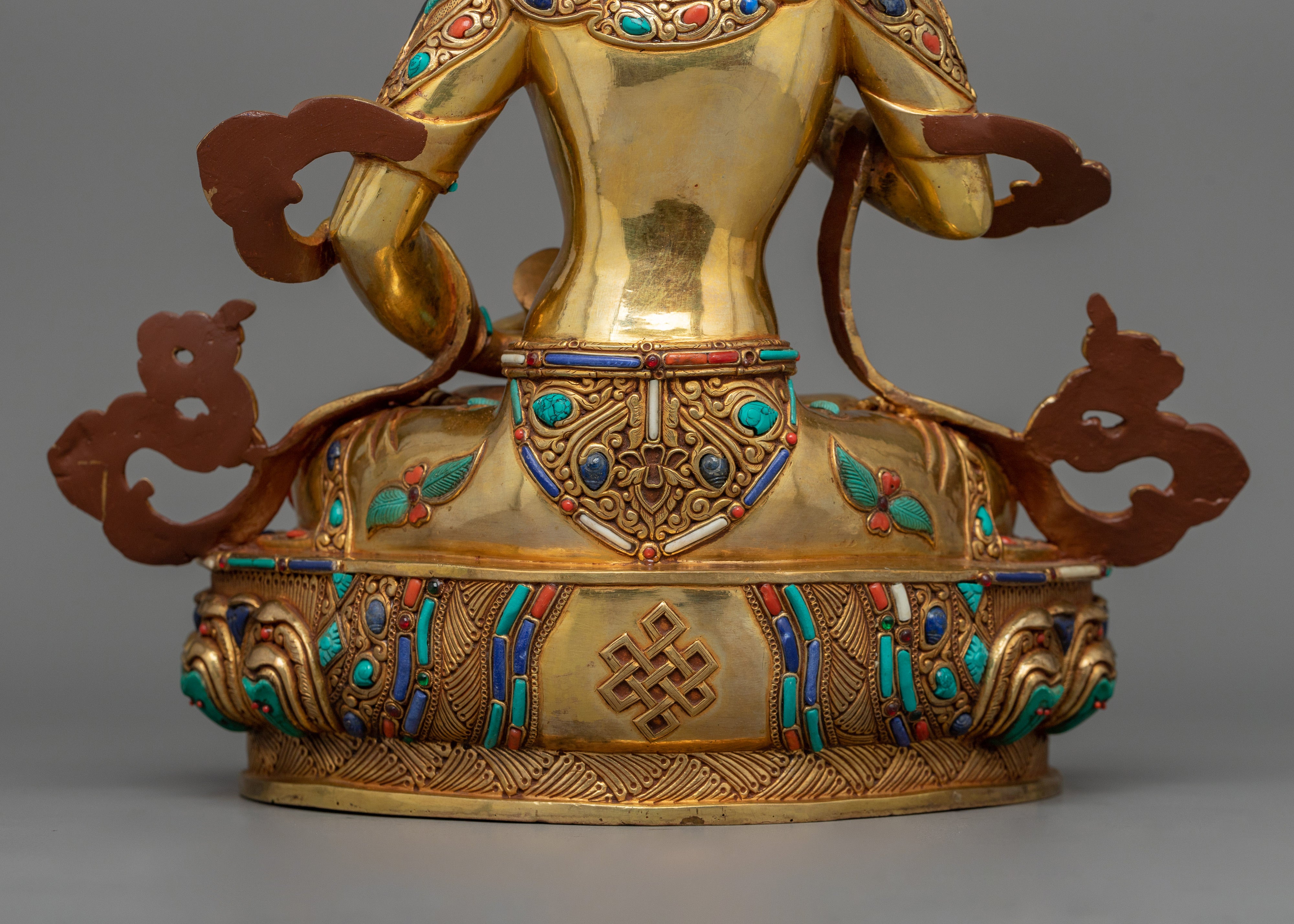 Vajrasattva Diamond Being Sacred Figurine | Sculpture of Tibetan Dorje Sempa