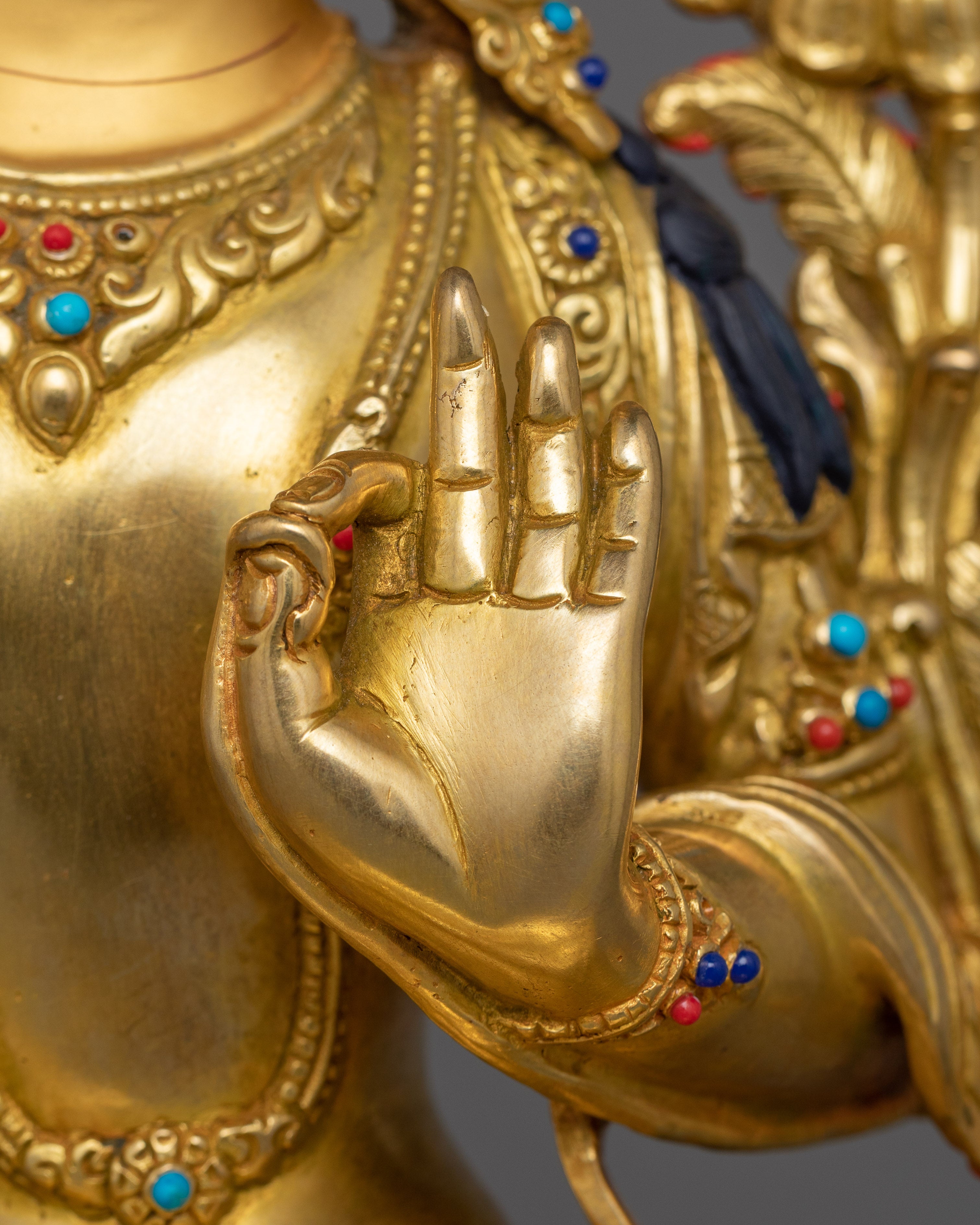 The Light of Wisdom Manjushri Statue | Symbol of Intellectual Clarity and Insight