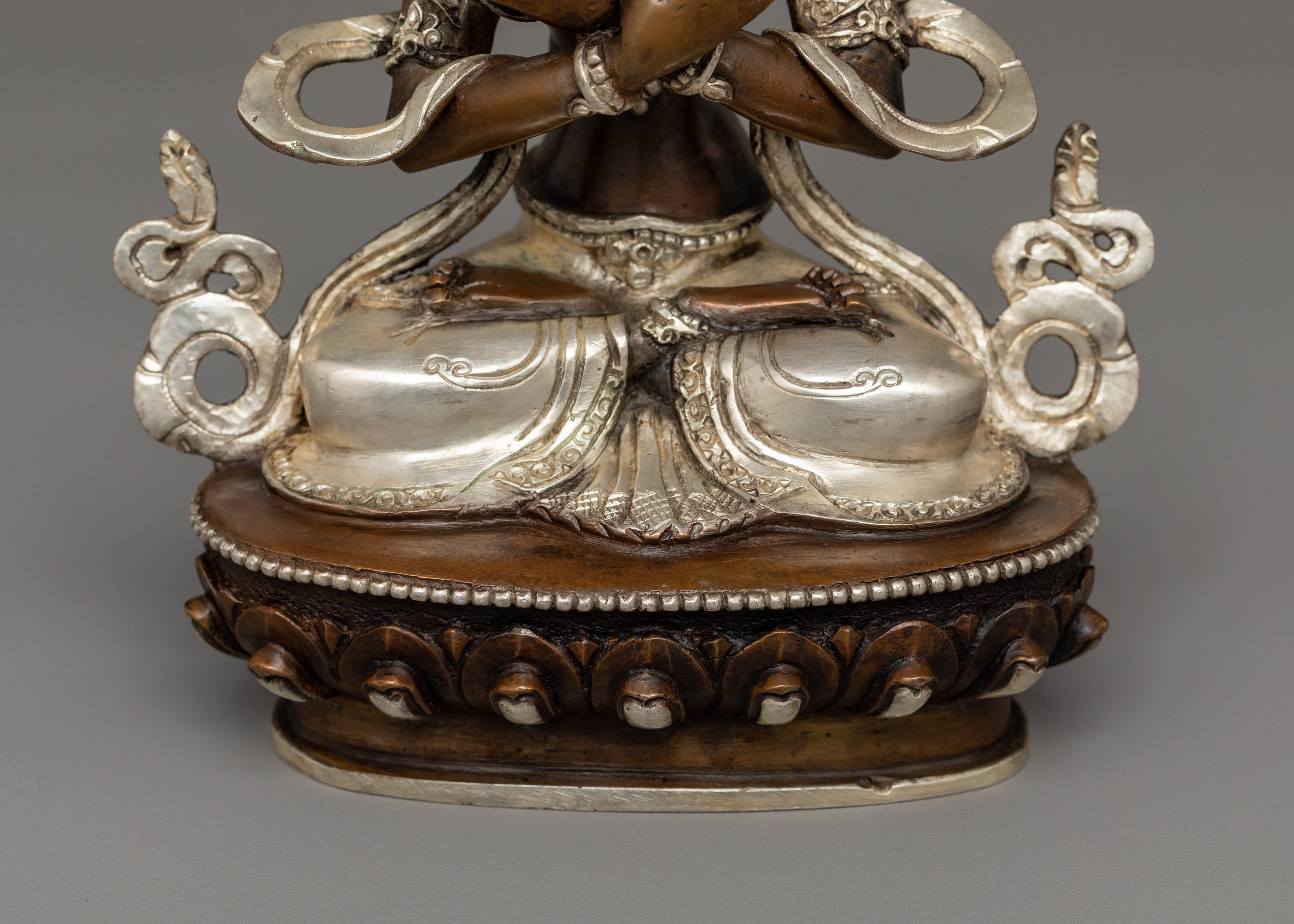 Vajradhara Supreme Deity Sacred Sculpture | The Primordial Buddha of Vajrayana