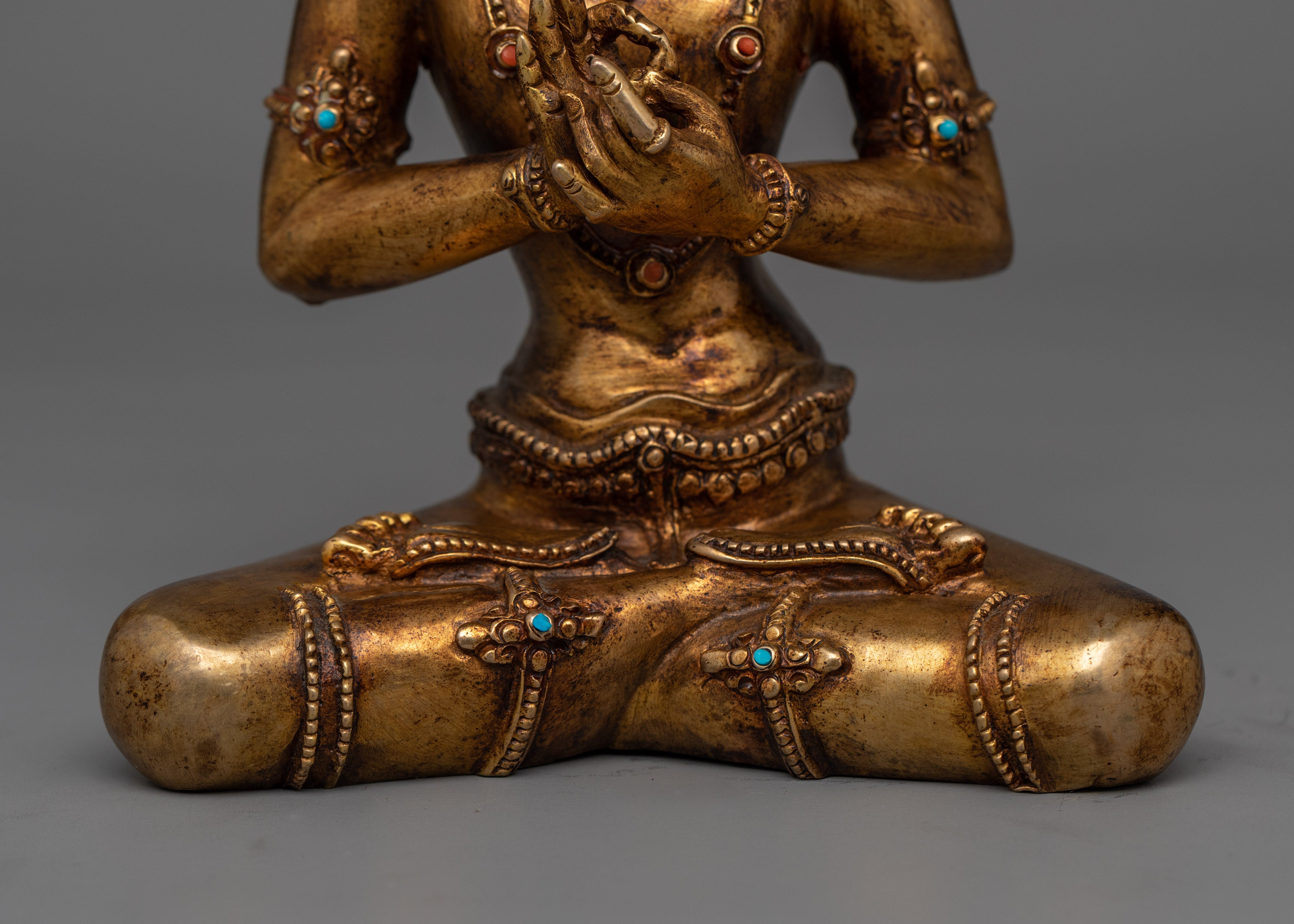 Antique Maitreya Buddha Figurine | Protector of Future Universal Compassion