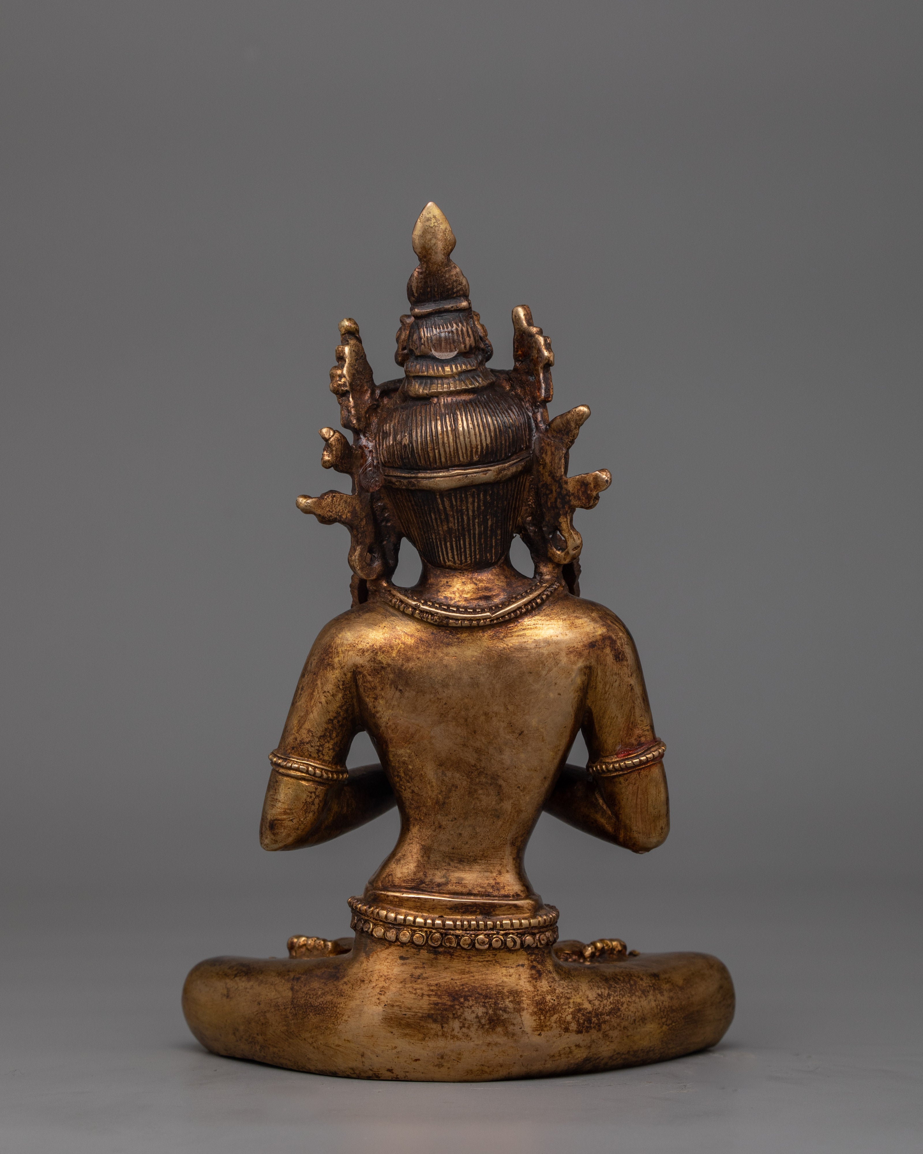 Antique Maitreya Buddha Figurine | Protector of Future Universal Compassion