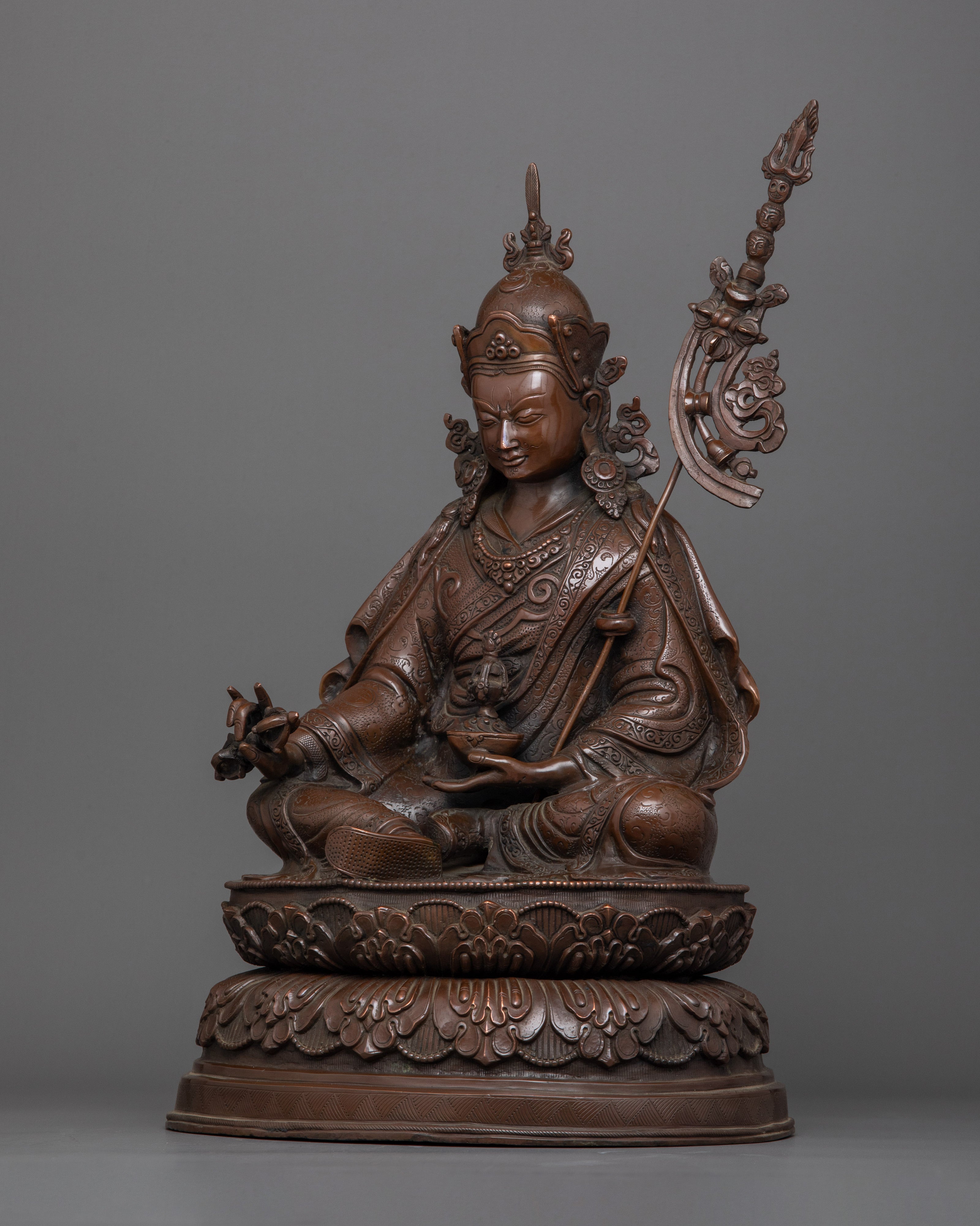 Tantric Vajrayana Guru Padmasambhava Statue | The Second Buddha