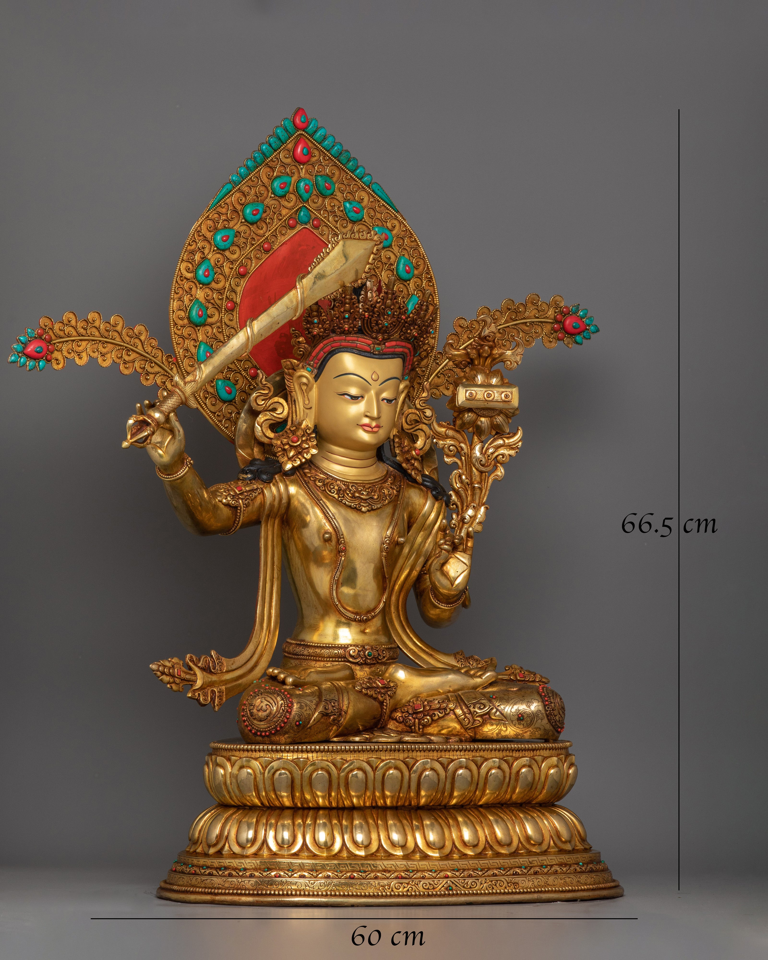 meditation-manjushri-statue
