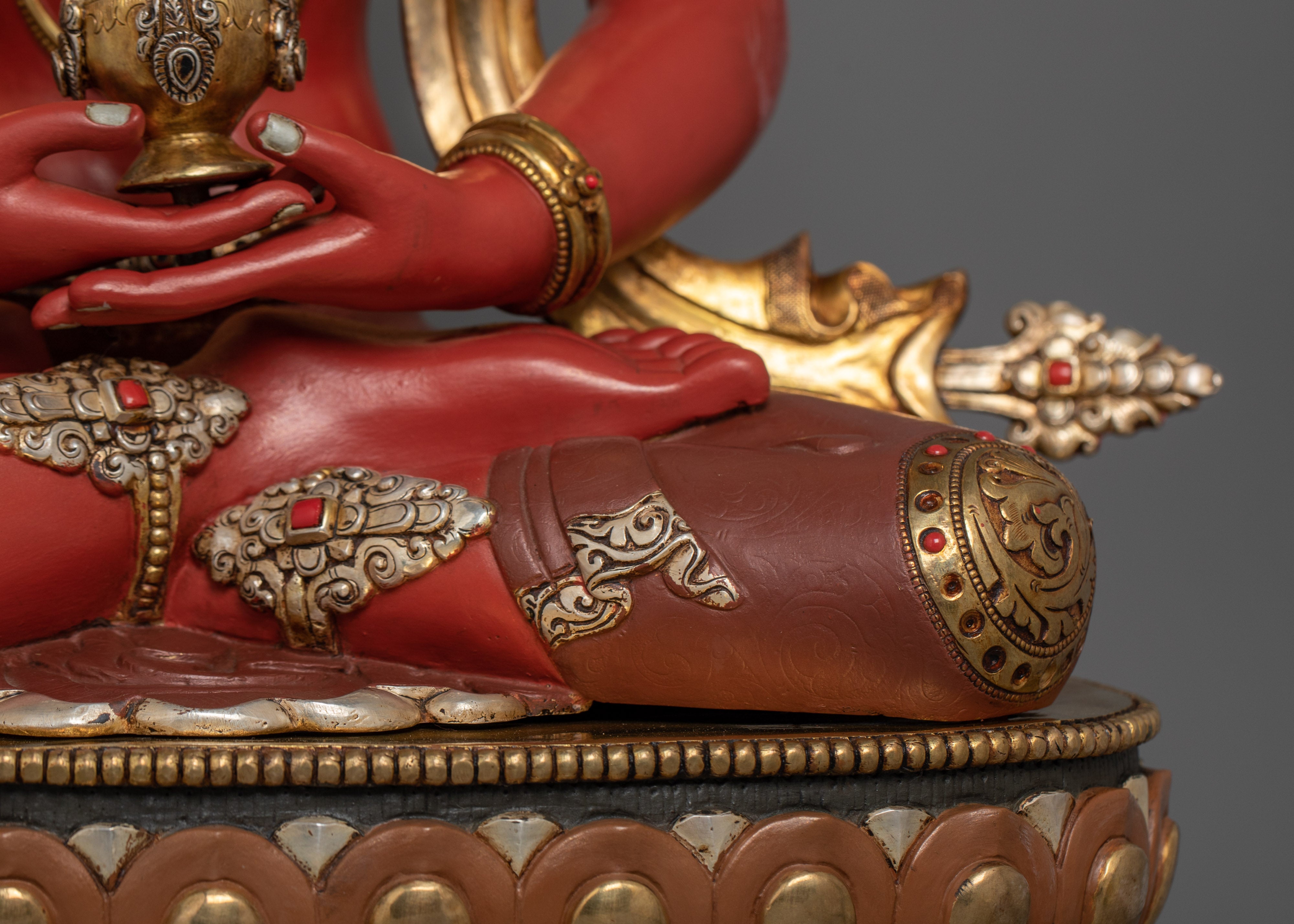 Amitayus Deity of Health and Vitality Figurine | The Sacred Symbol of Longevity