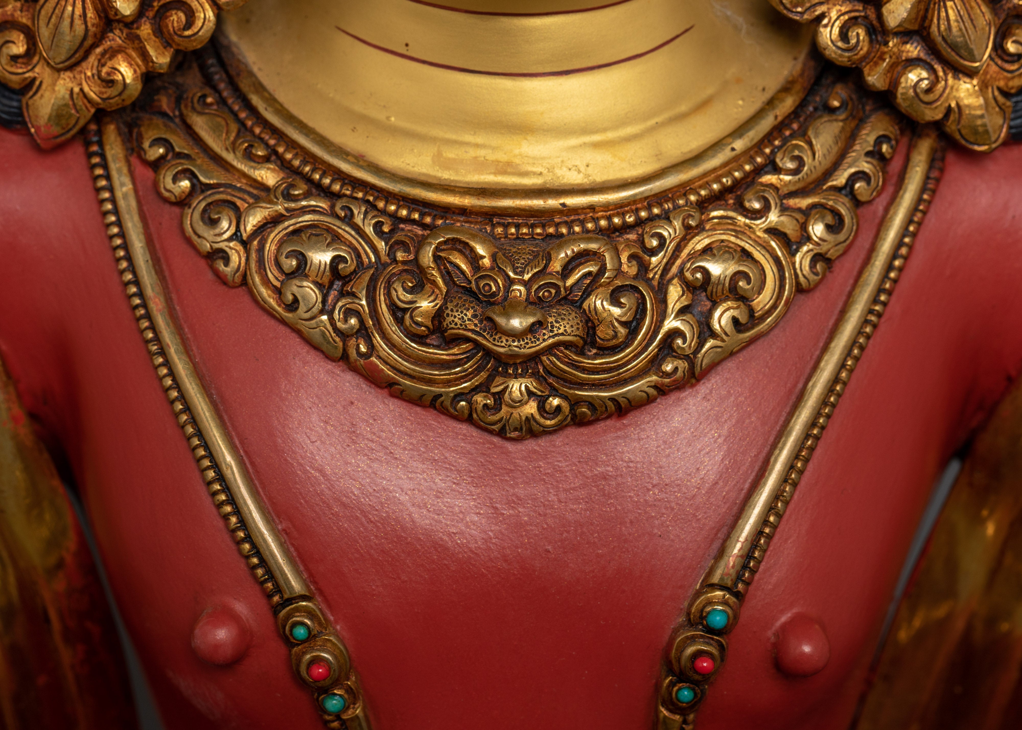 Amitayus Deity of Health and Vitality Figurine | The Sacred Symbol of Longevity